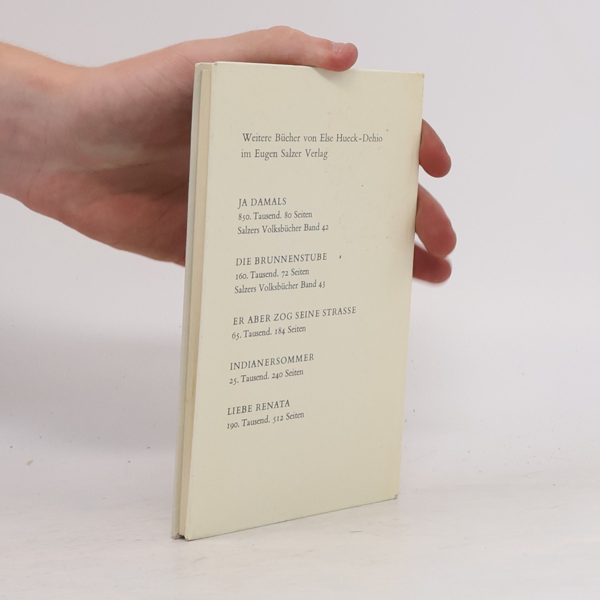 Else Hueck-Dehio Tipsys sonderliche Liebesgeschichte