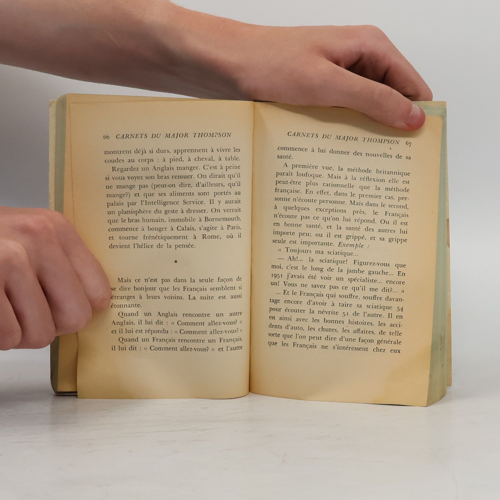 Pierre Daninos Les carnets du major Thompson