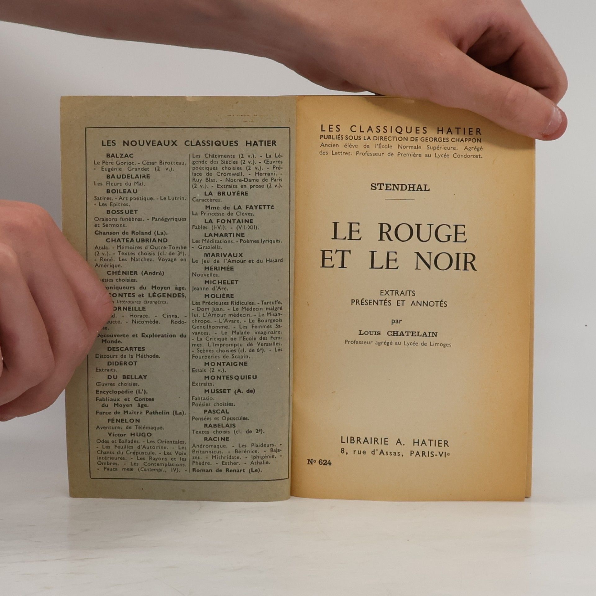 Stendhal Le rouge et le noir