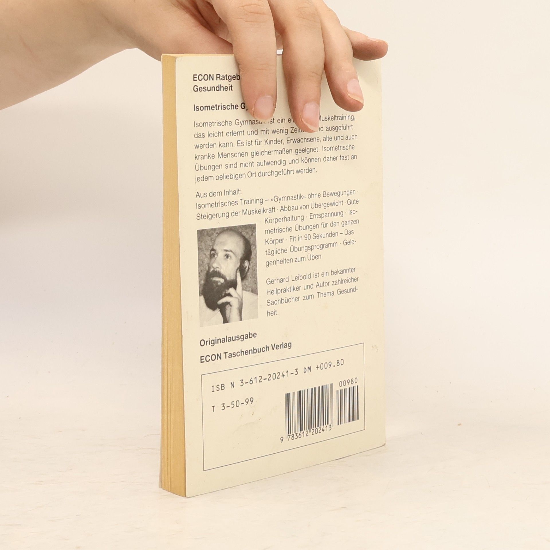 Gerhard Leibold Isometrische Gymnastik - Originalausgabe