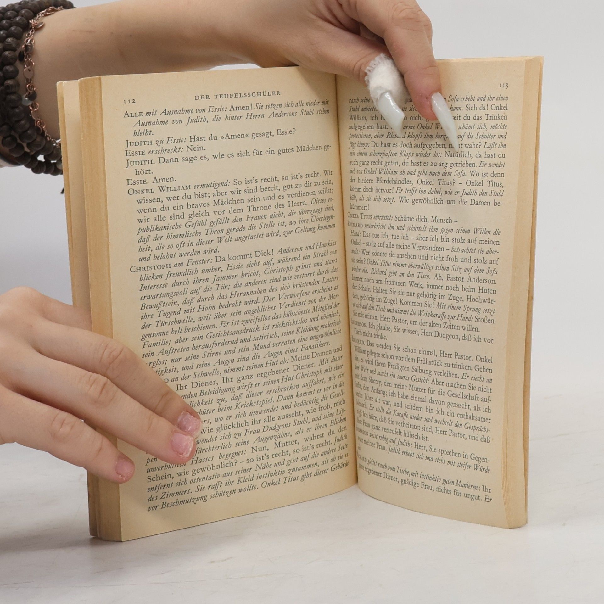 G. B. Shaw Käpitan Brassbounds Bekehring Der Teufelsschüler
