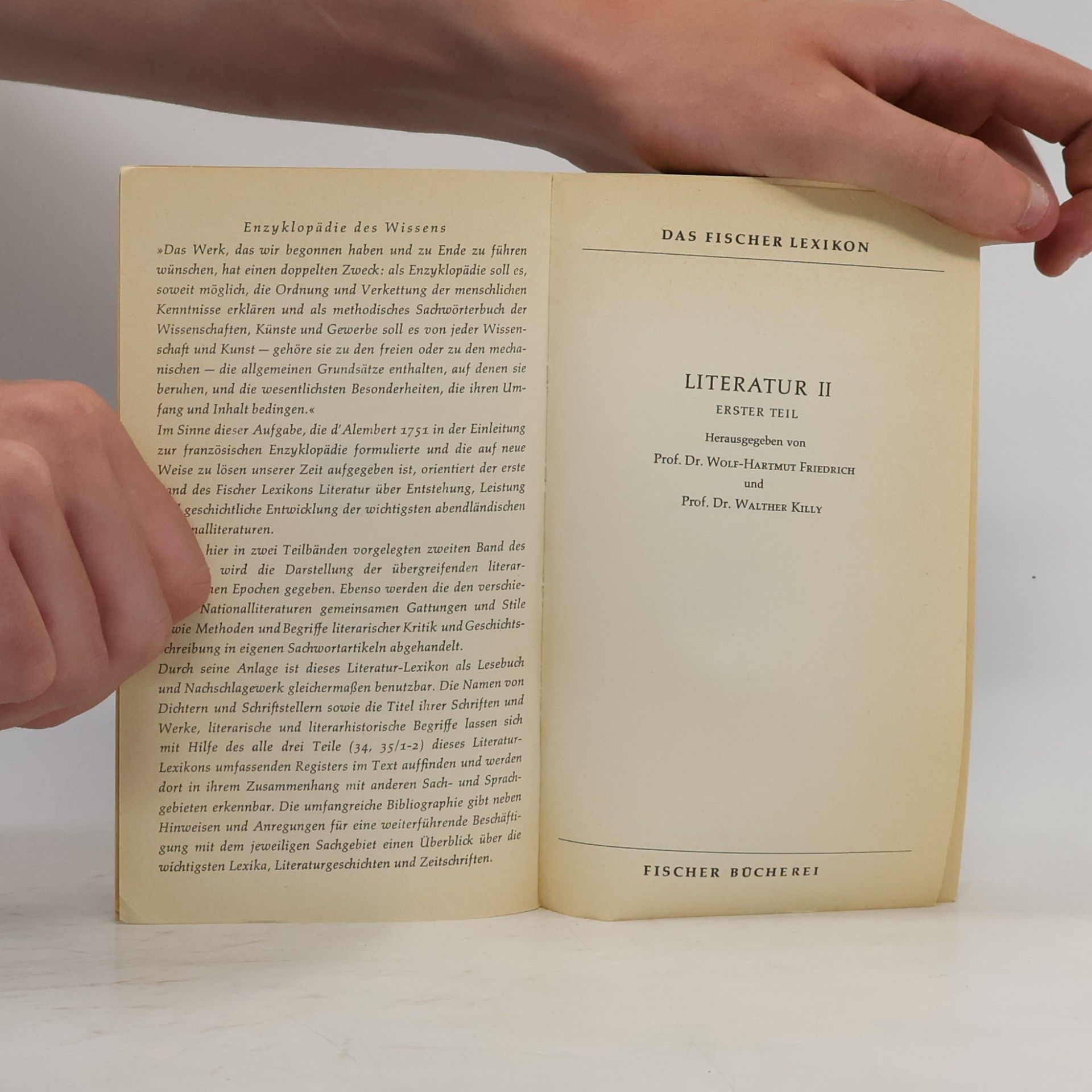 Autorenkollektiv Das Fischer Lexikon. Literatur 2/1 A-L