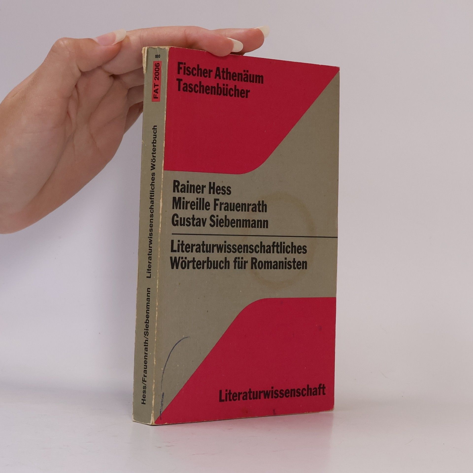 Literaturwissenschaftliches Wörterbuch für Romanisten