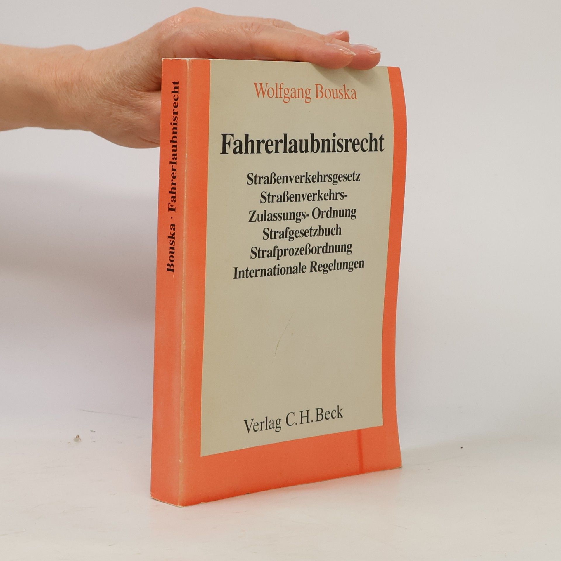 Wolfgang Bouska Fahrerlaubnisrecht