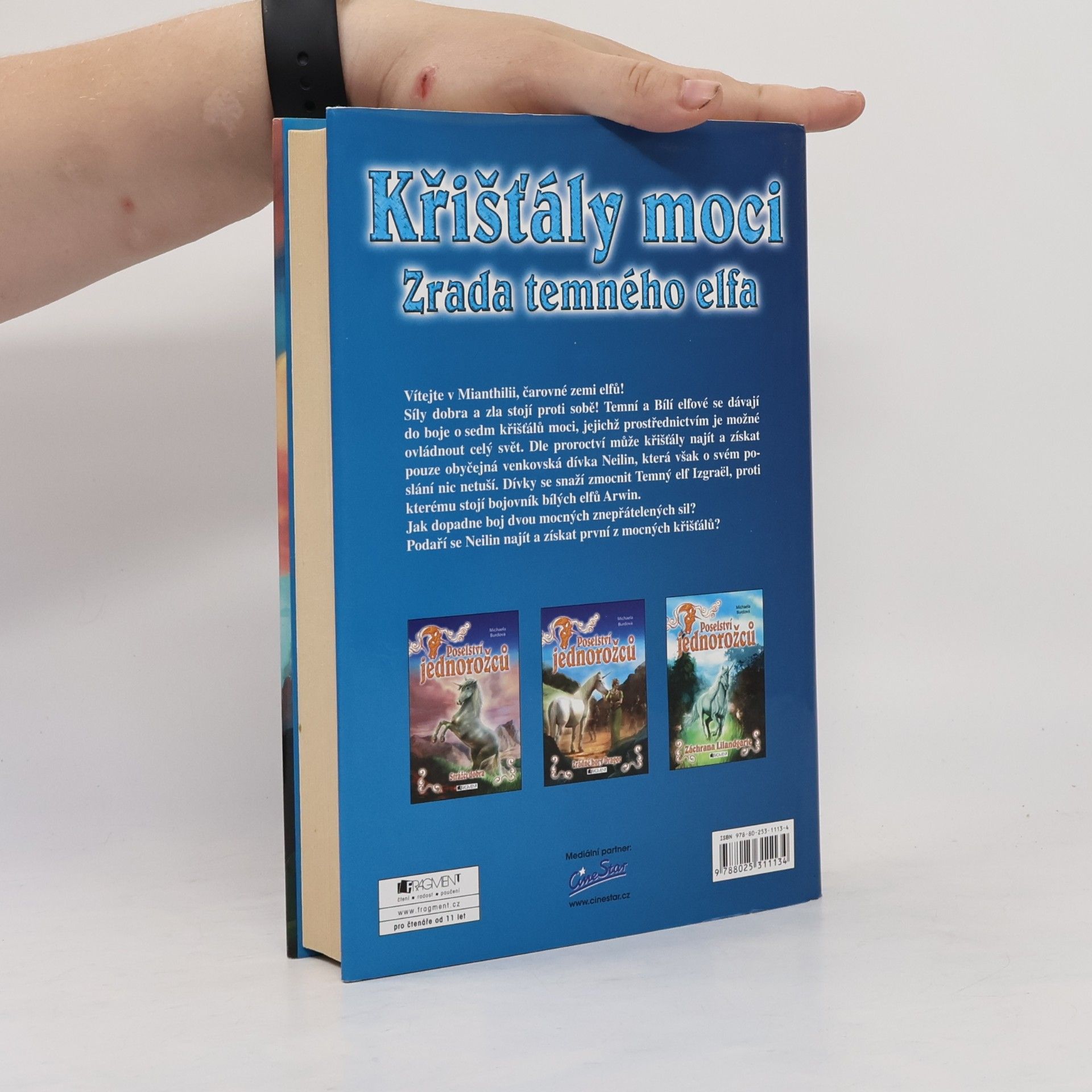 Michaela Burdová Křišťály moci. Zrada temného elfa