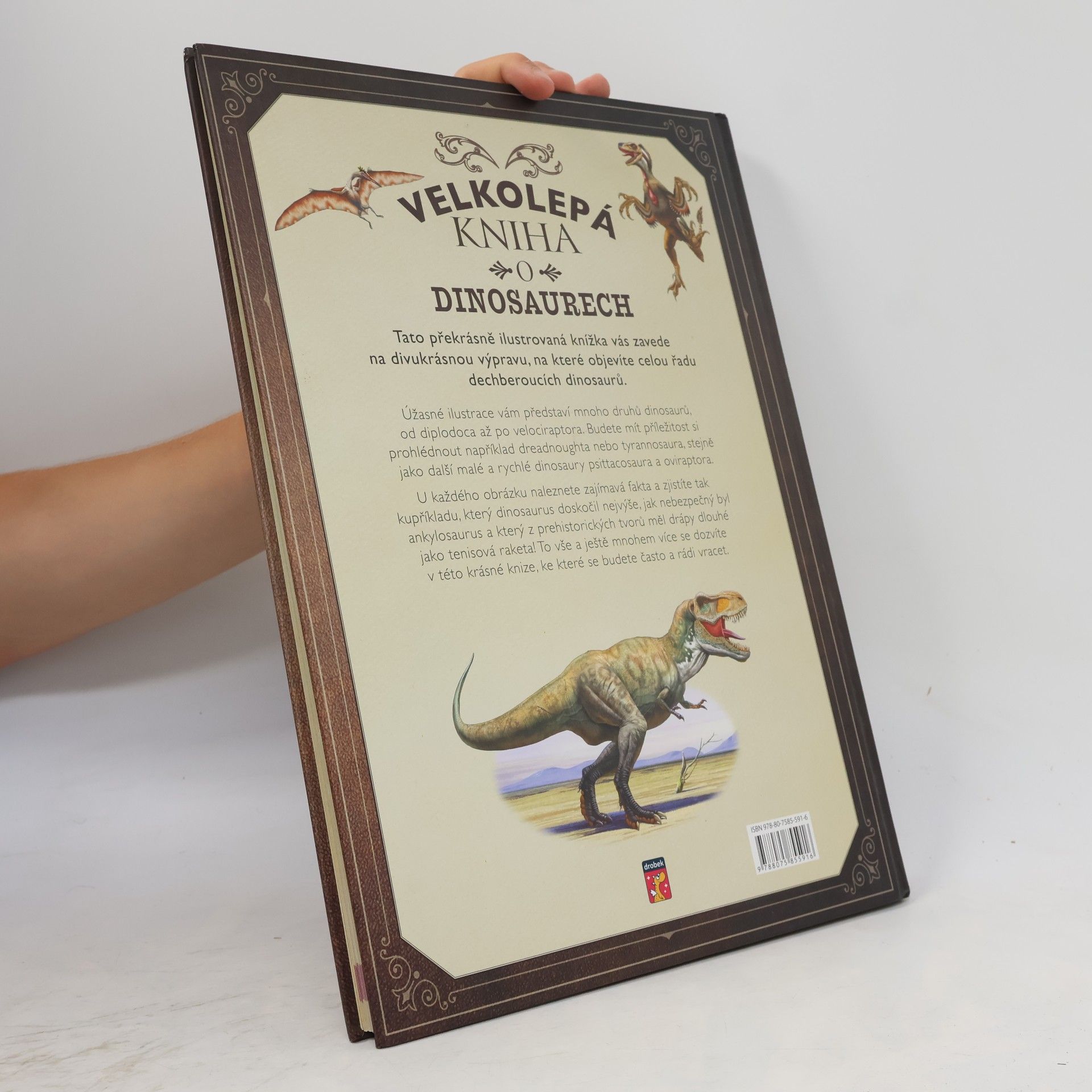 Jackson Tom Velkolepá kniha o dinosaurech