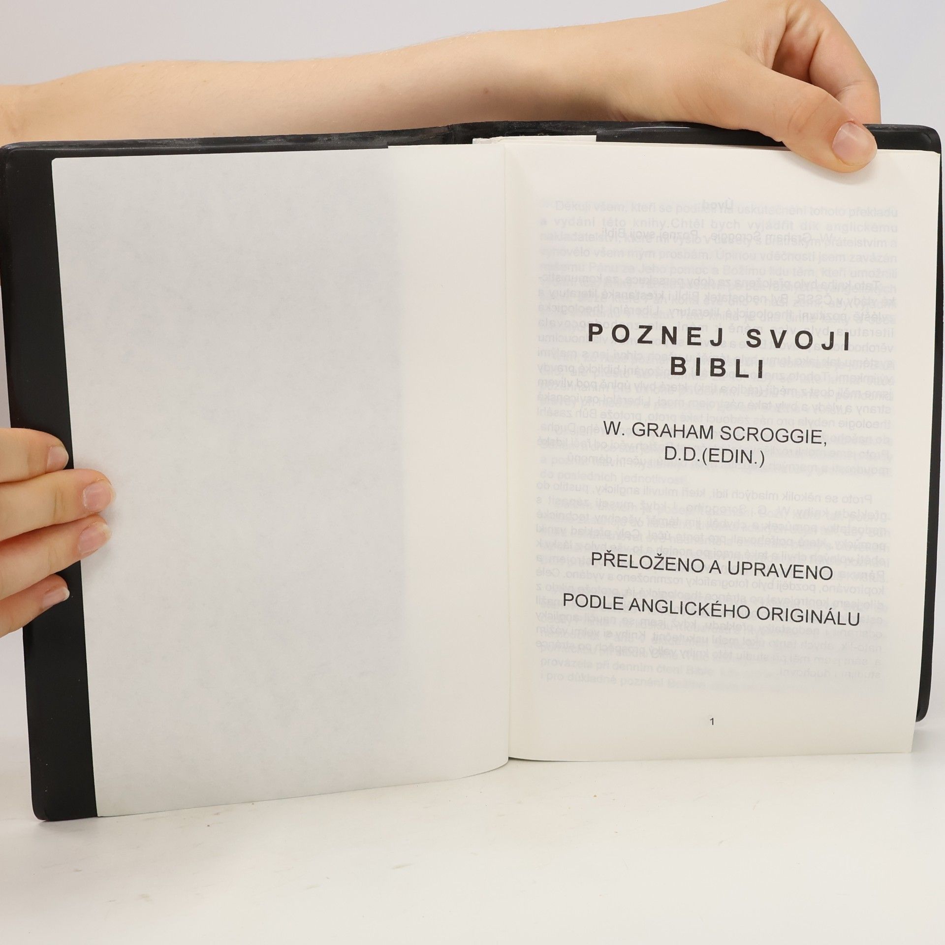 Graham W. Scroggie Poznej svoji Bibli