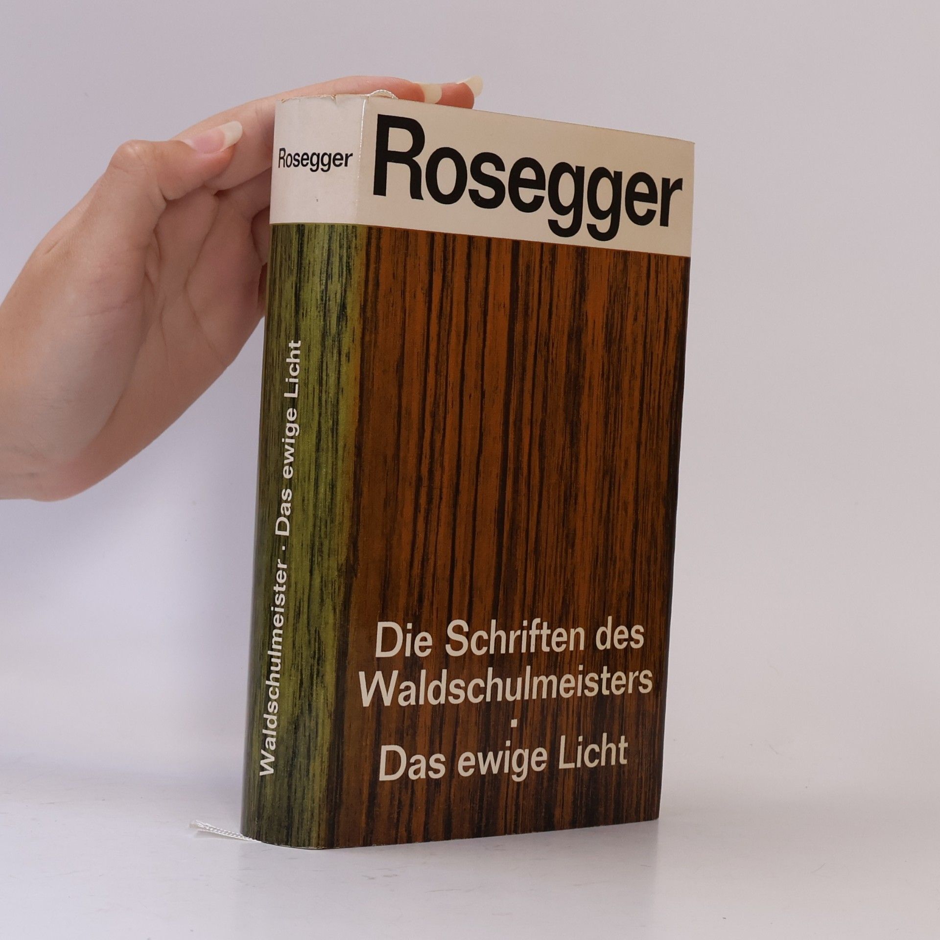Peter Rosegger Die Schriften des waldschulmeisters. Das ewige licht