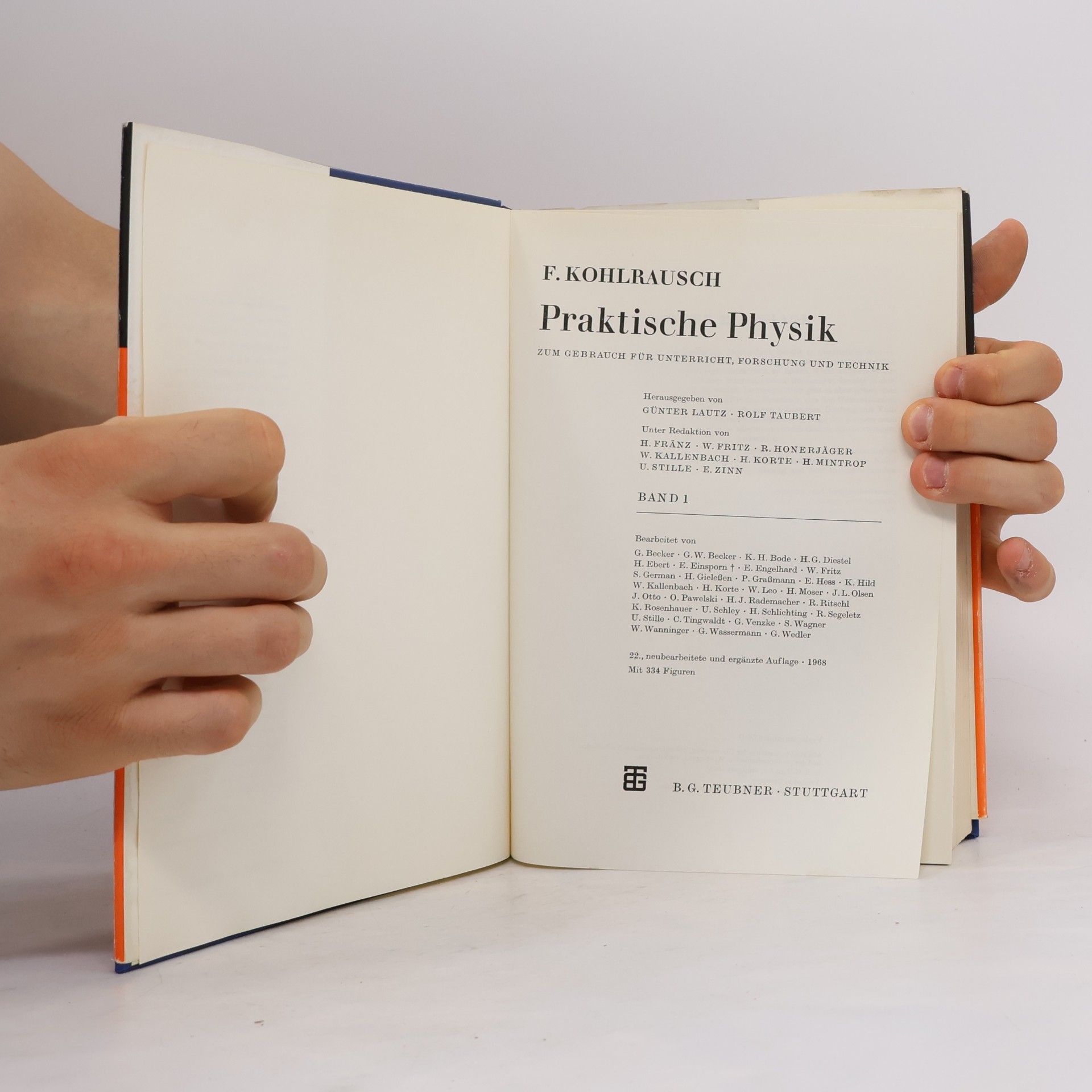 Karl W. F. Kohlrausch Praktische Physik 1