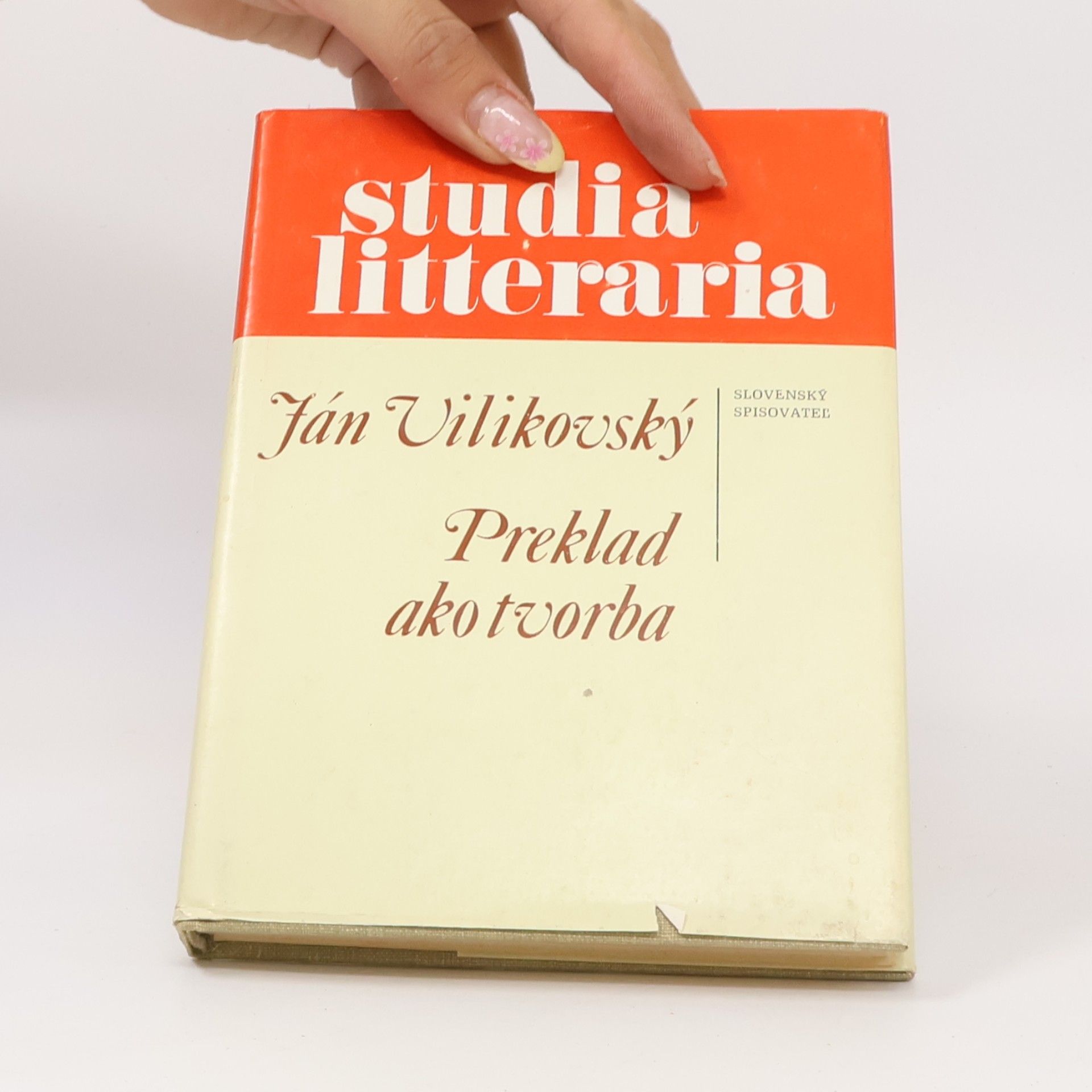 Jan Vilikovský Preklad ako tvorba
