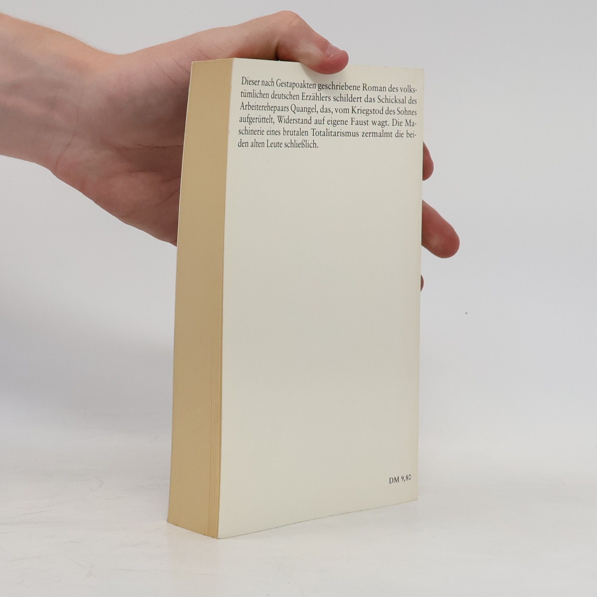 Hans Fallada Jeder stirbt für sich allein