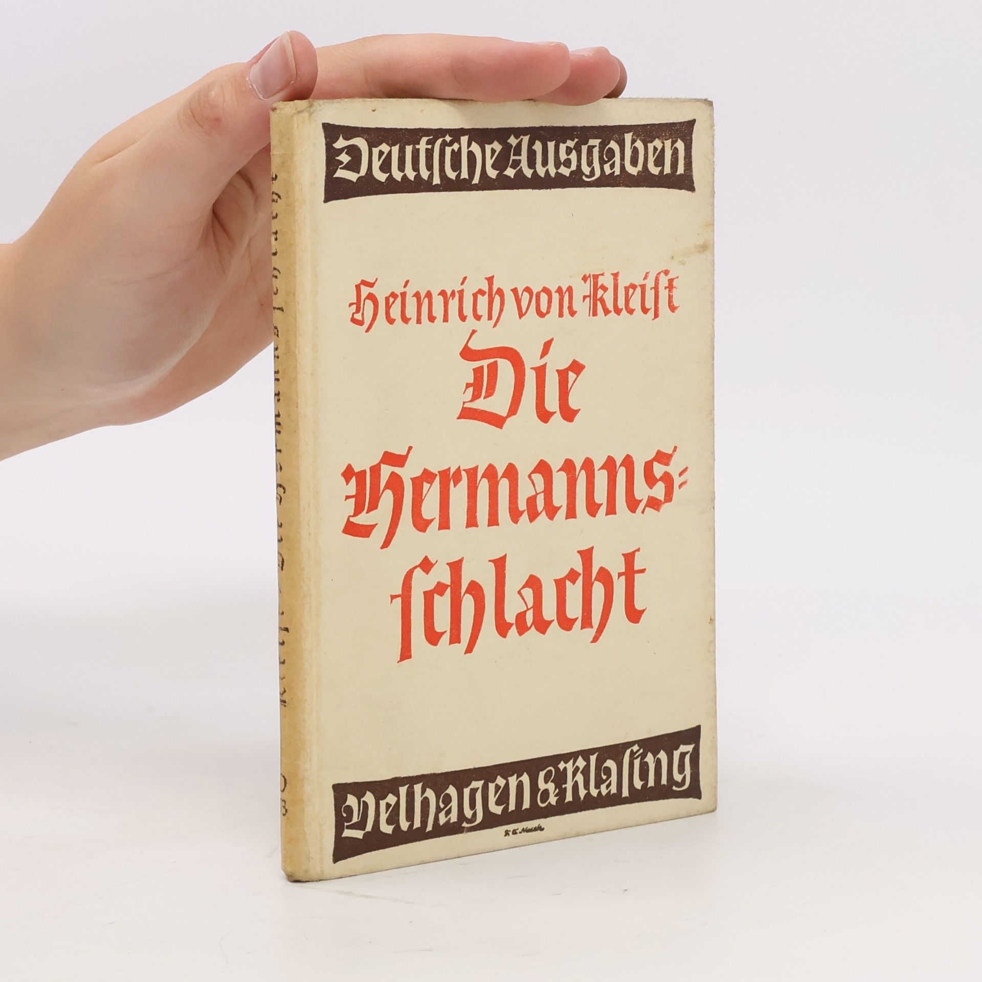 Heinrich von Kleist Die Hermannschlacht