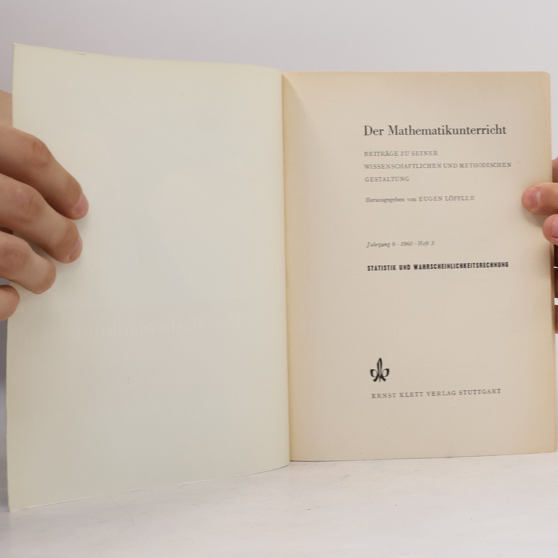 Eugen Loffler Der Mathematikunterrich