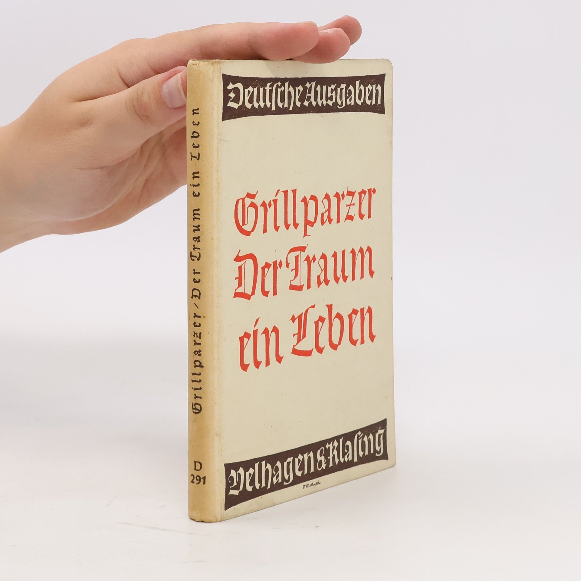 Franz Grillparzer Der Traum ein Leben