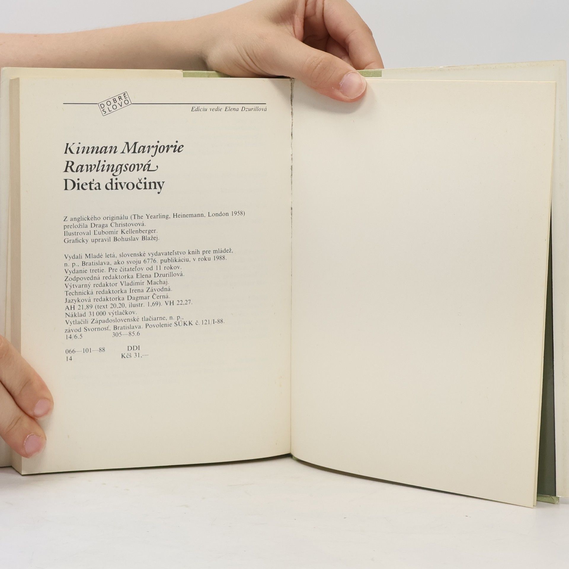 Marjorie Kinnan Rawlings Dieťa divočiny