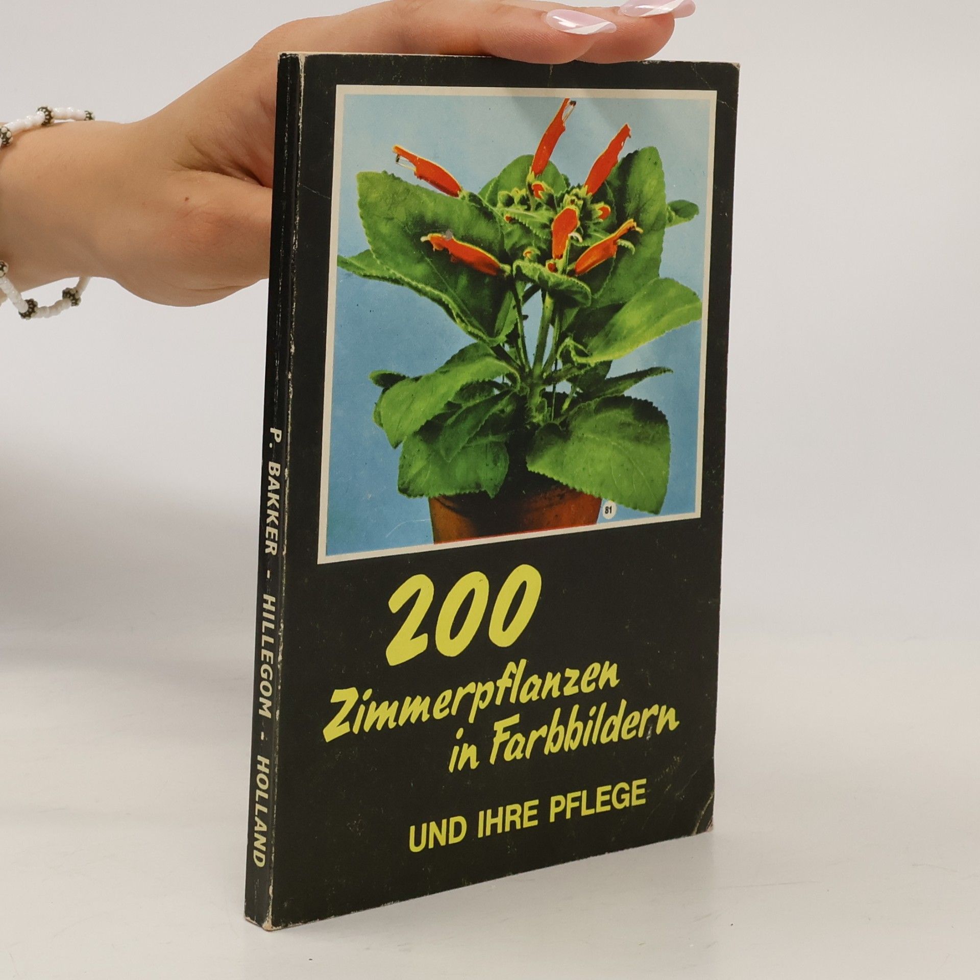 Jan Elffers 200 Zimmerpflanzen in Farbbildern und ihre Pflege
