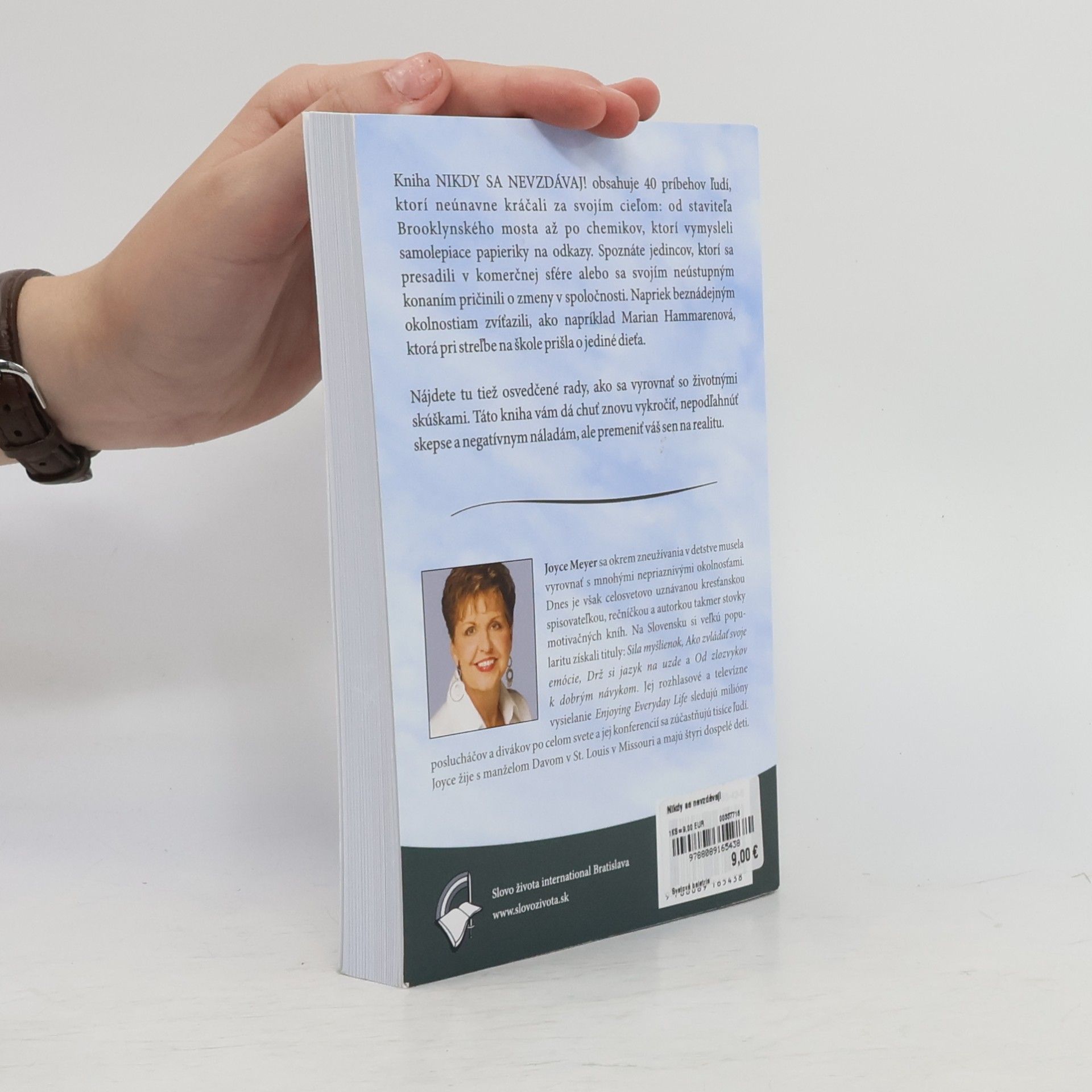 Joyce Meyer Nikdy sa nevzdávaj