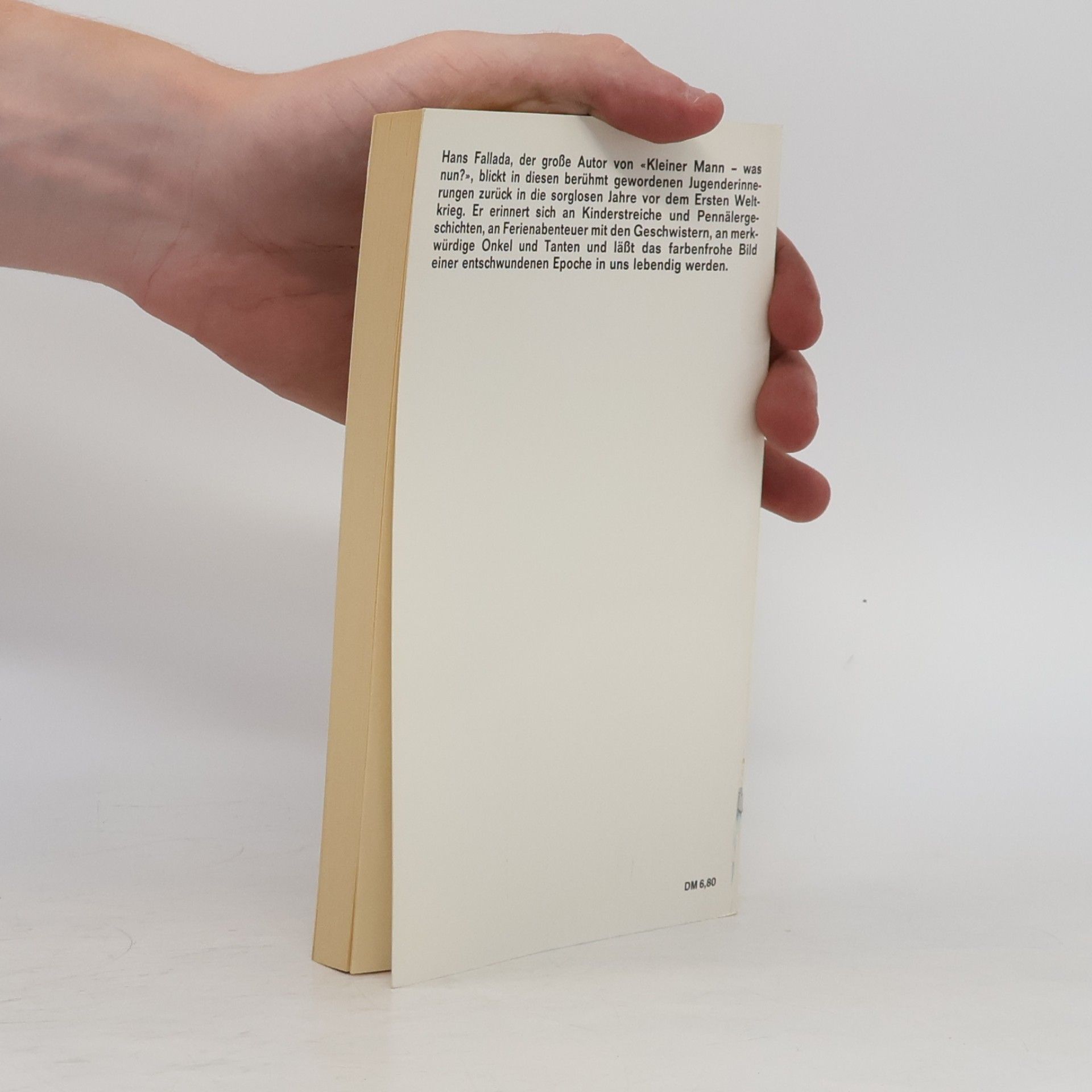 Hans Fallada Damals bei uns daheim