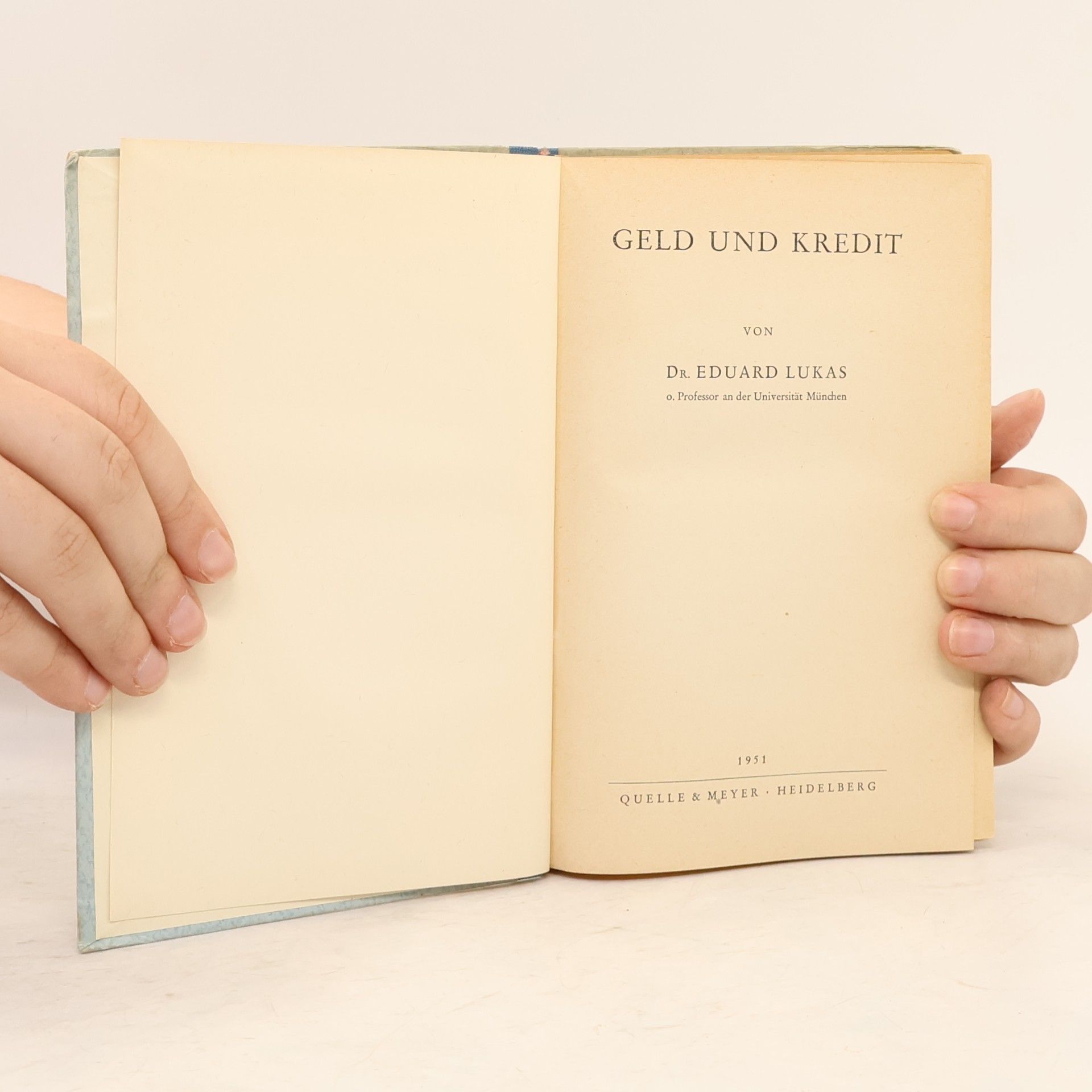 Adolf Weber Geld und Kredit, Banken und Börsen
