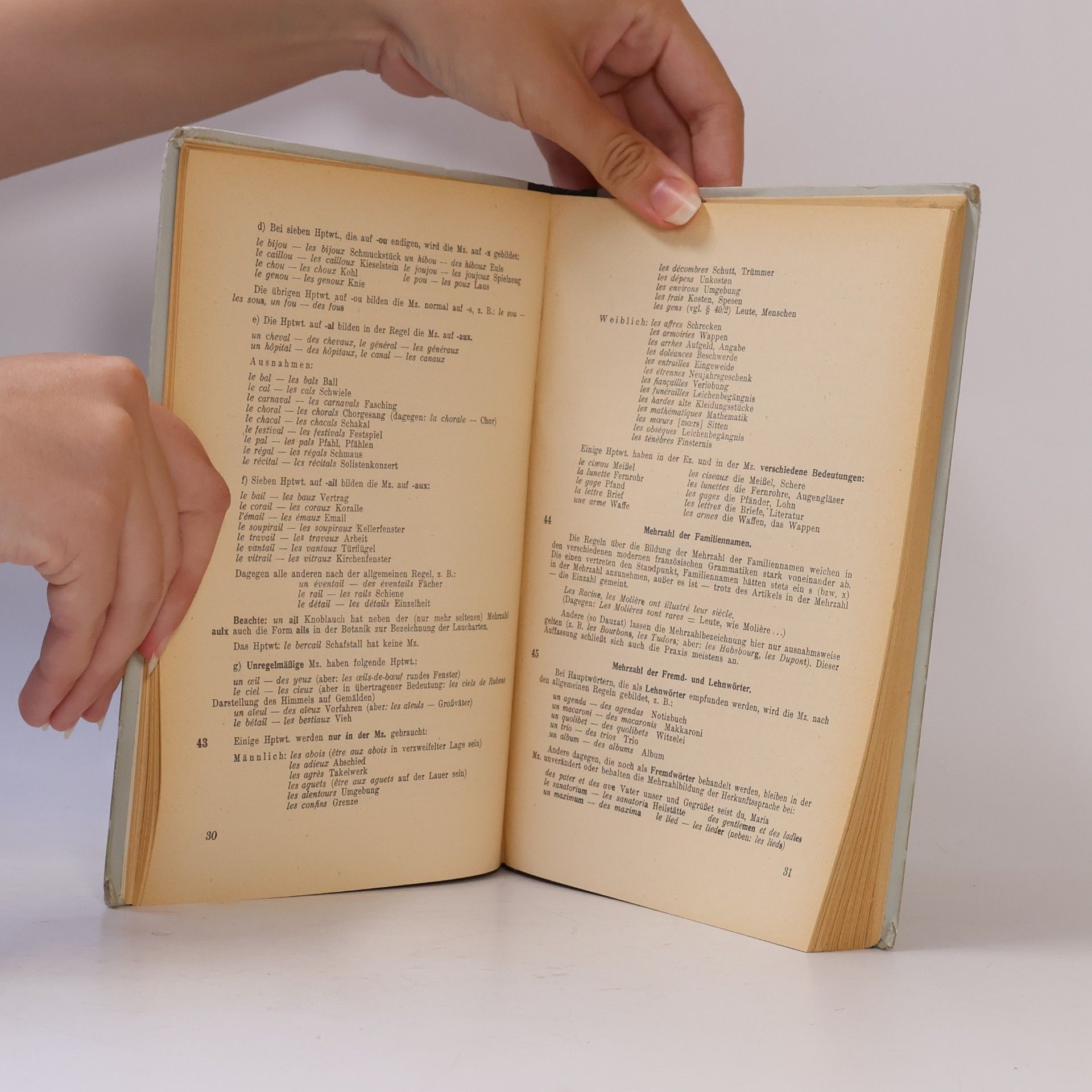 Riedmatten Kerber Leichtfassliche Grammatik der französischen Sprache