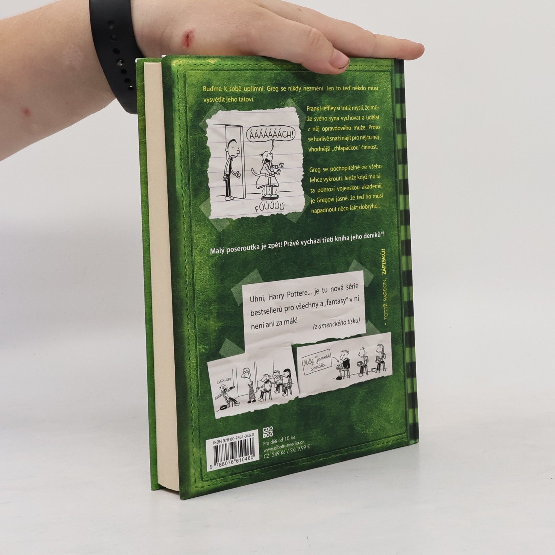 Jeff Kinney Deník malého poseroutky 3. Poslední kapka