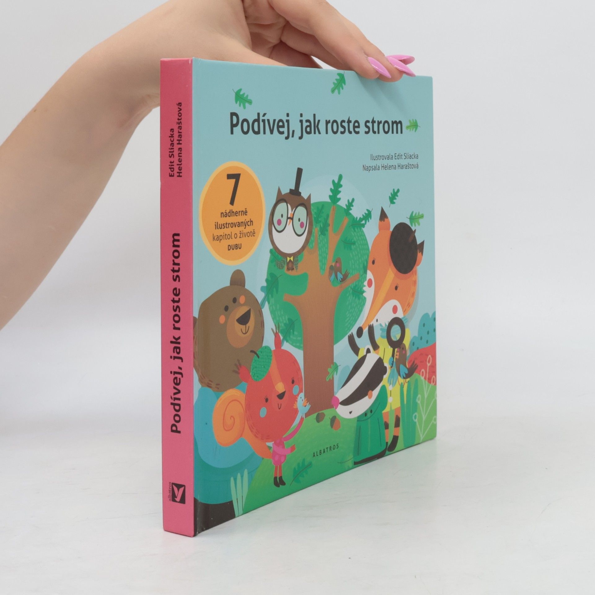 Podívej, jak roste strom : 7 nádherně ilustrovaných kapitol o životě dubu