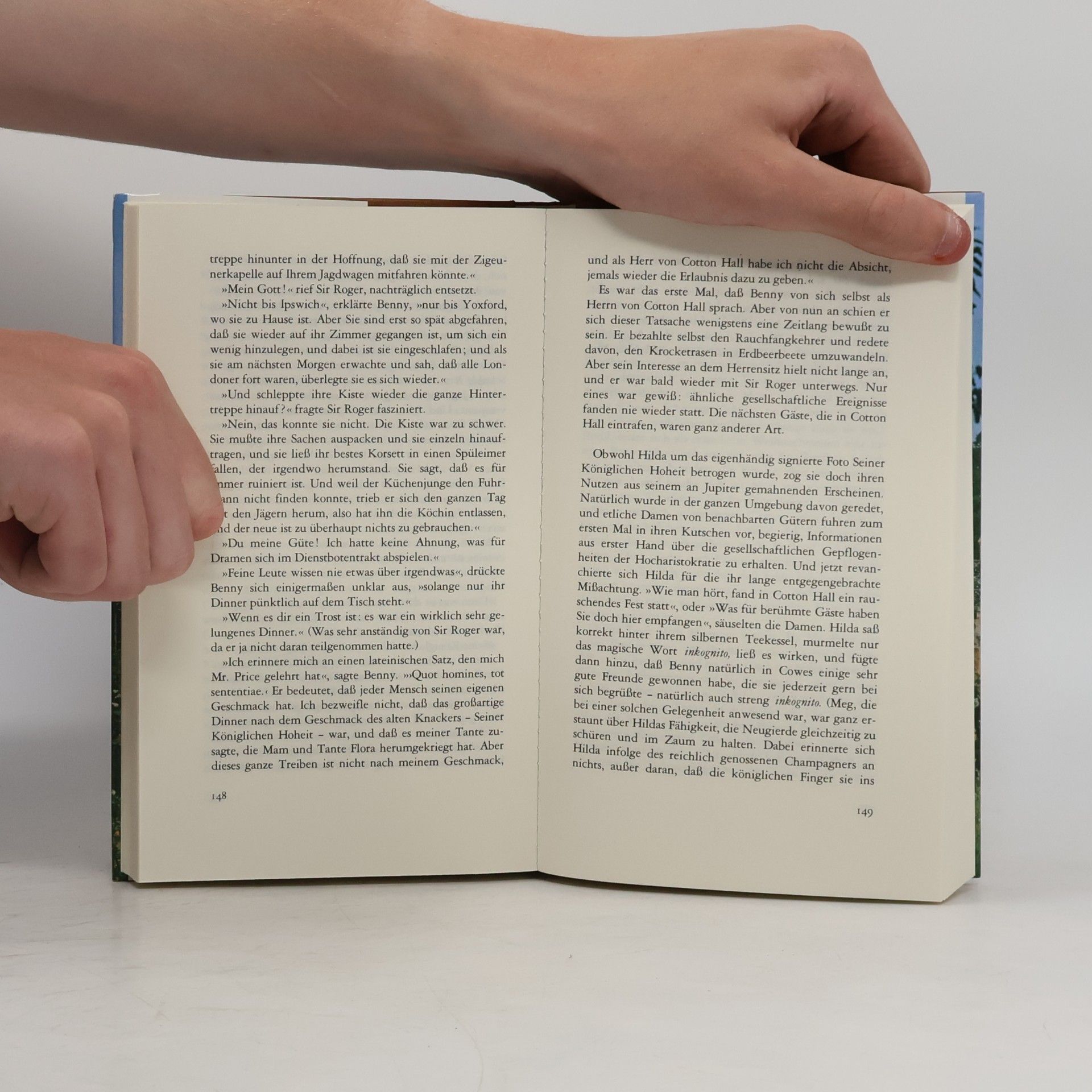 Margery Sharp Cotton Hall hat immer Gäste