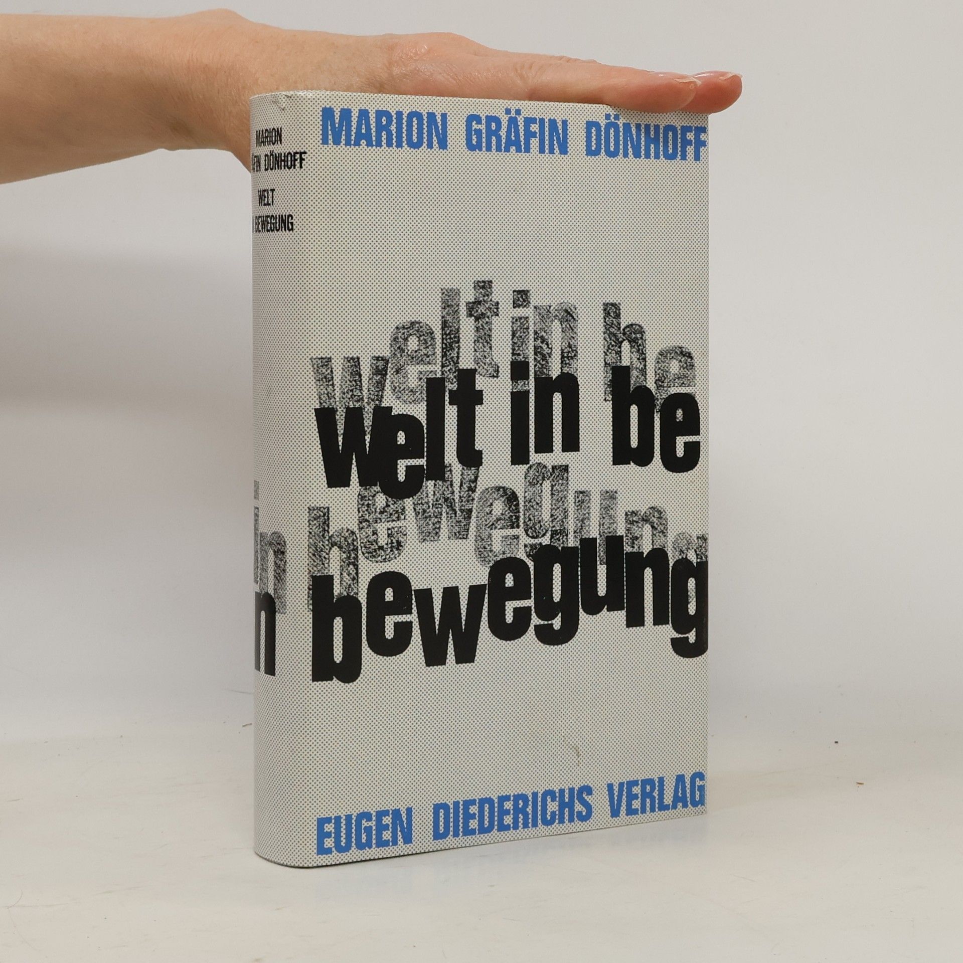 Marion Gräfin Dönhoff Welt in Bewegung