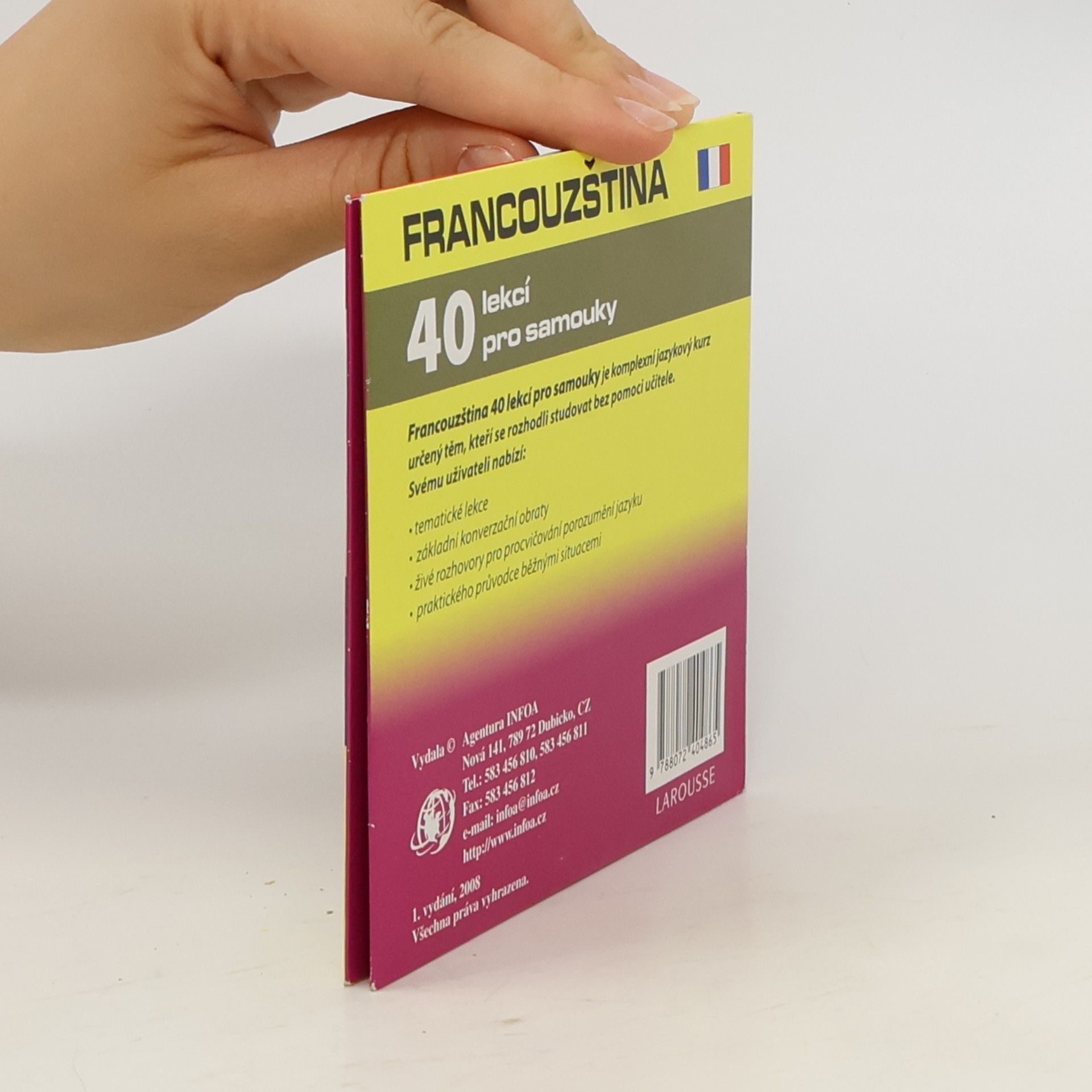 Auteurscollectief Francouzština 40 lekcí pro samouky s 2CD