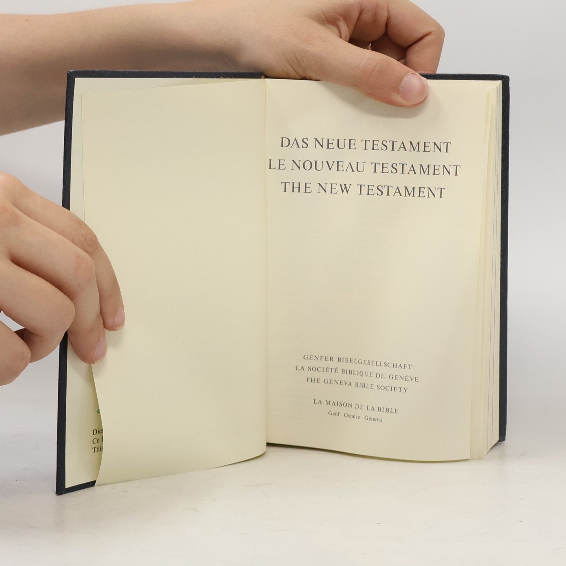 Autorenkollektiv Das Neue Testament. Le Nouveau Testament. The New Testament