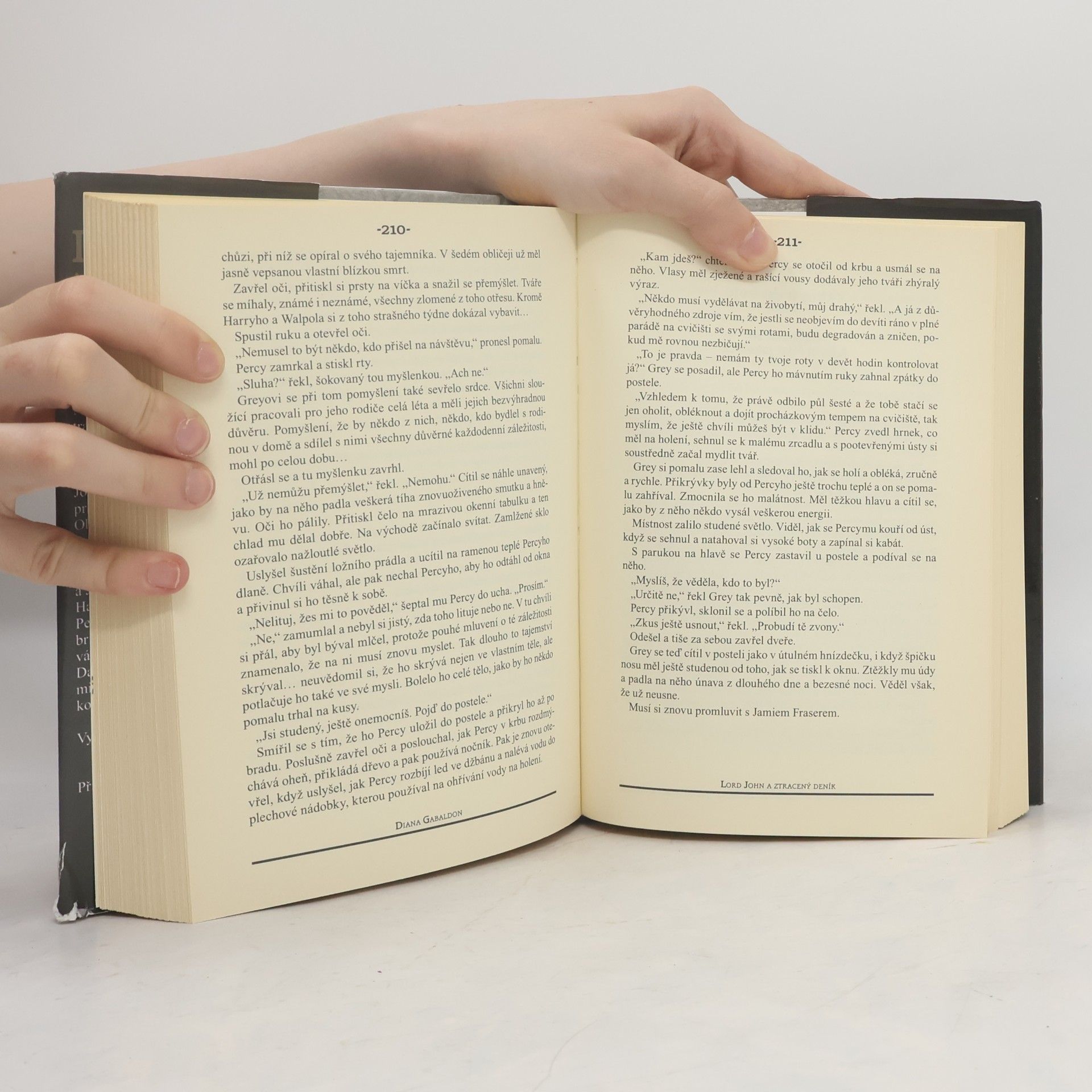 Diana Gabaldon Lord John a ztracený deník