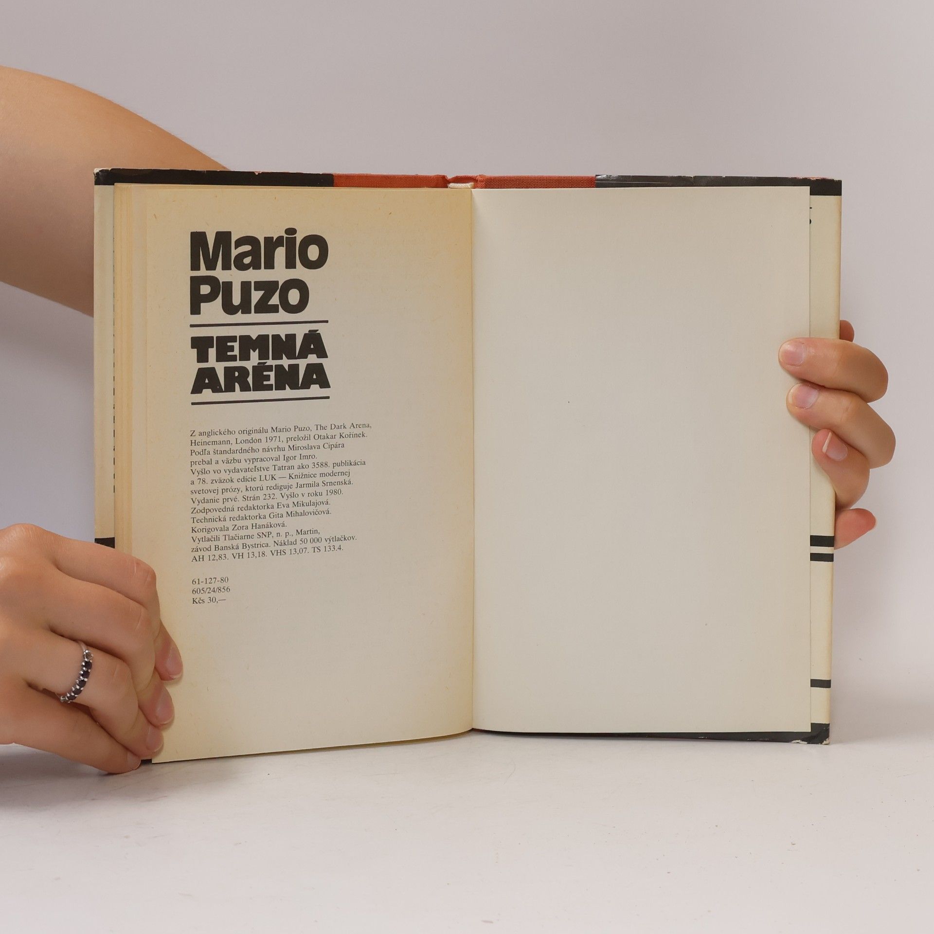 Mario Puzo Temná aréna
