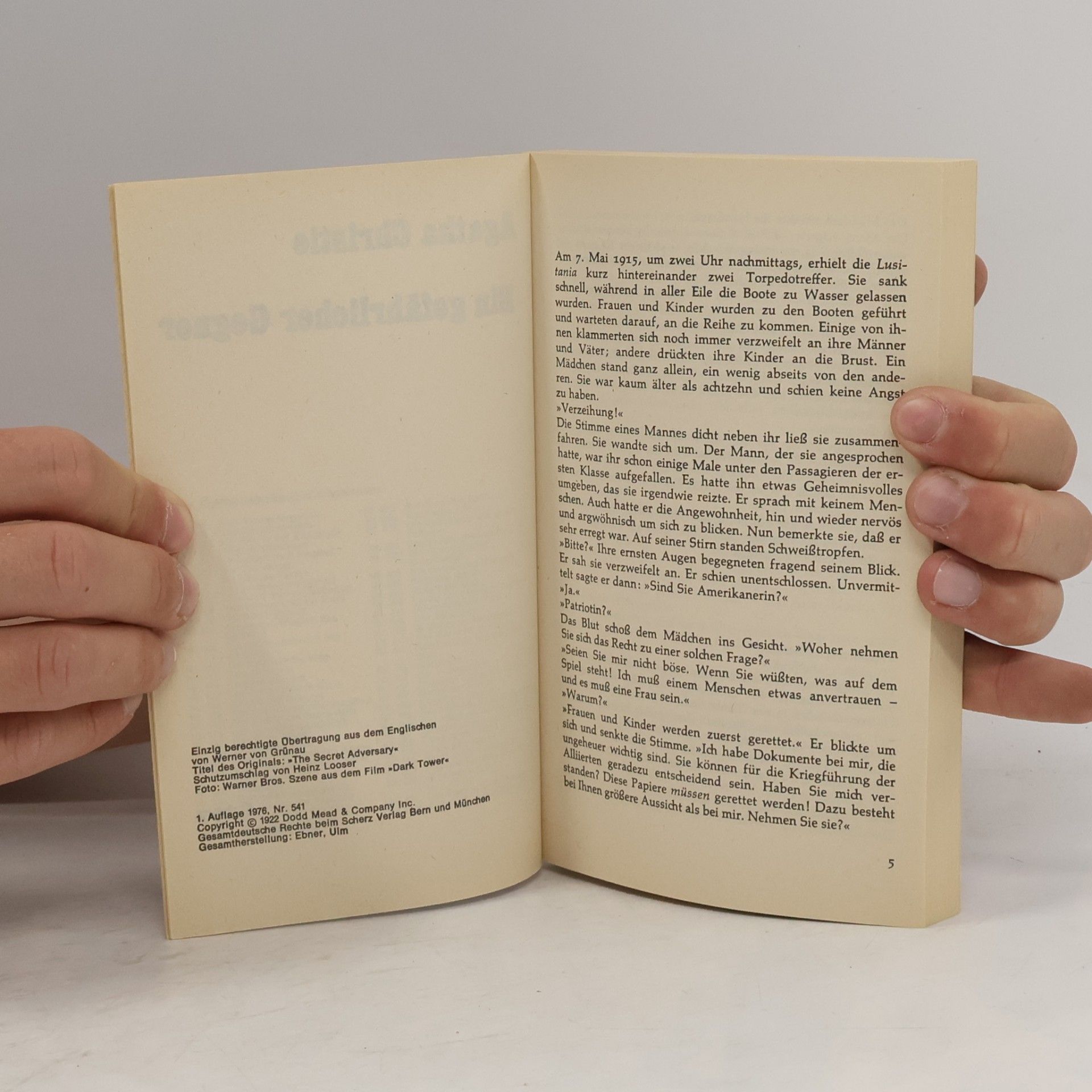 Agatha Christie Ein gefährlicher Gegner