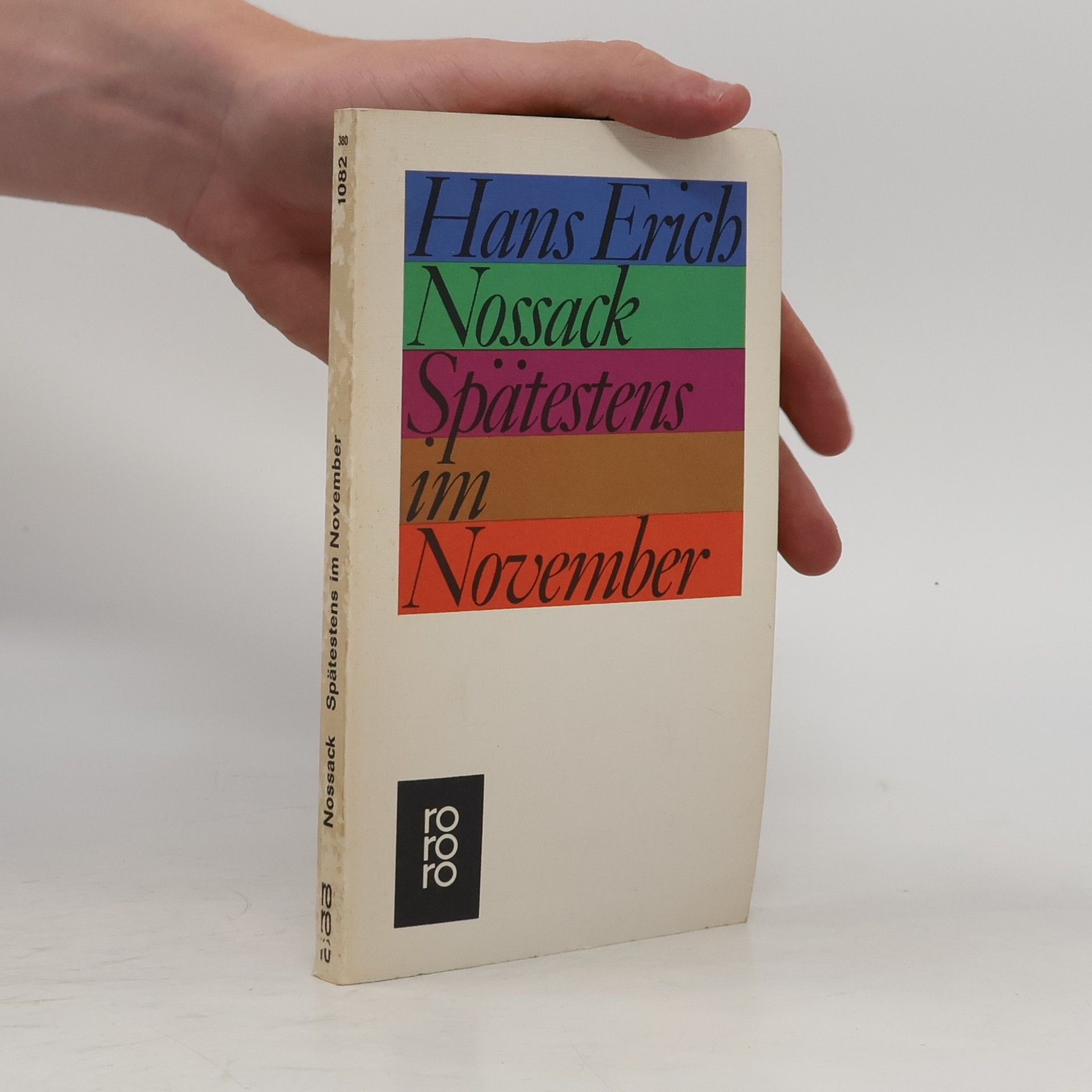 Hans Erich Nossack Spätestens im November