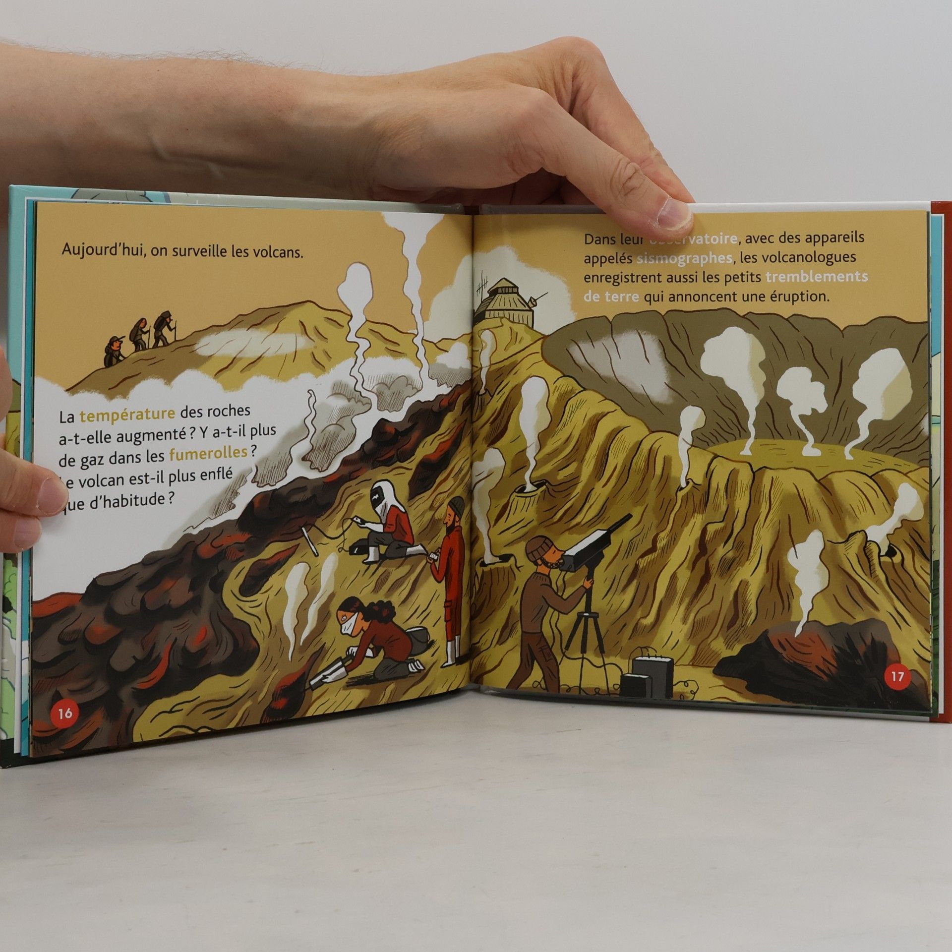 Stéphanie Ledu Mes P'tits docs: Les volcans