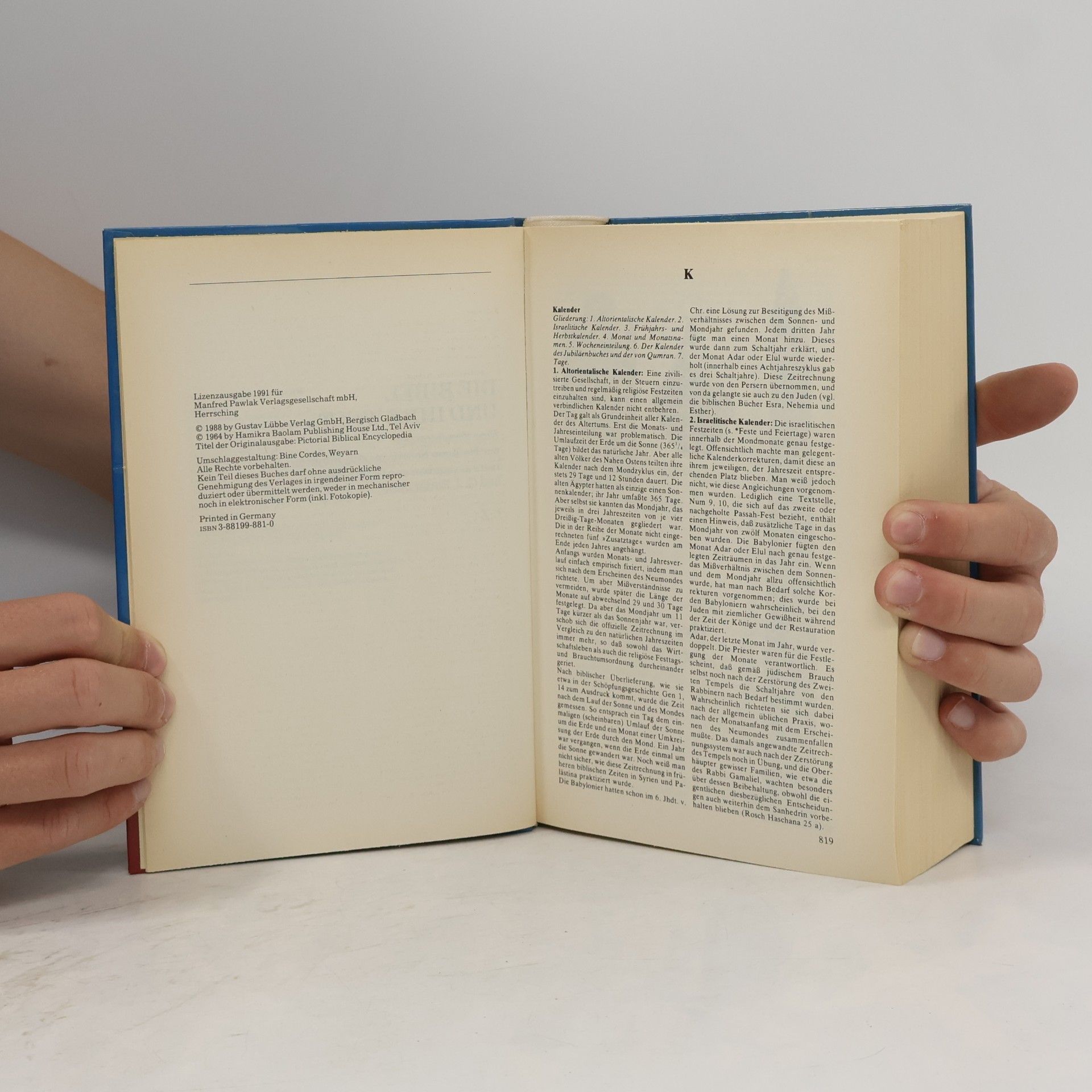 Gaalyahu Cornfeld Die Bibel und ihre Welt. Band 2: K-Z