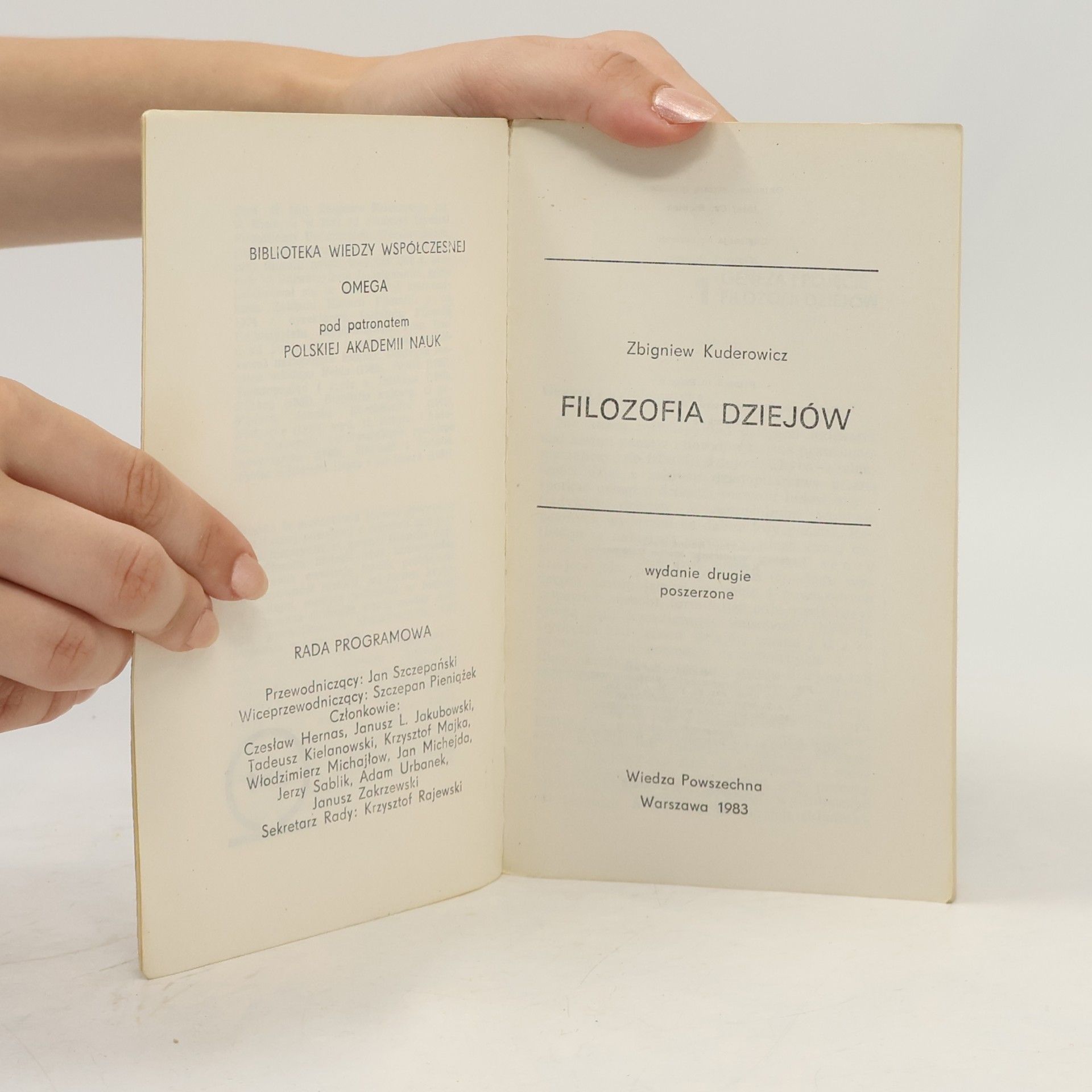 Zbigniew Kuderowicz Filozofia Dziejów 269