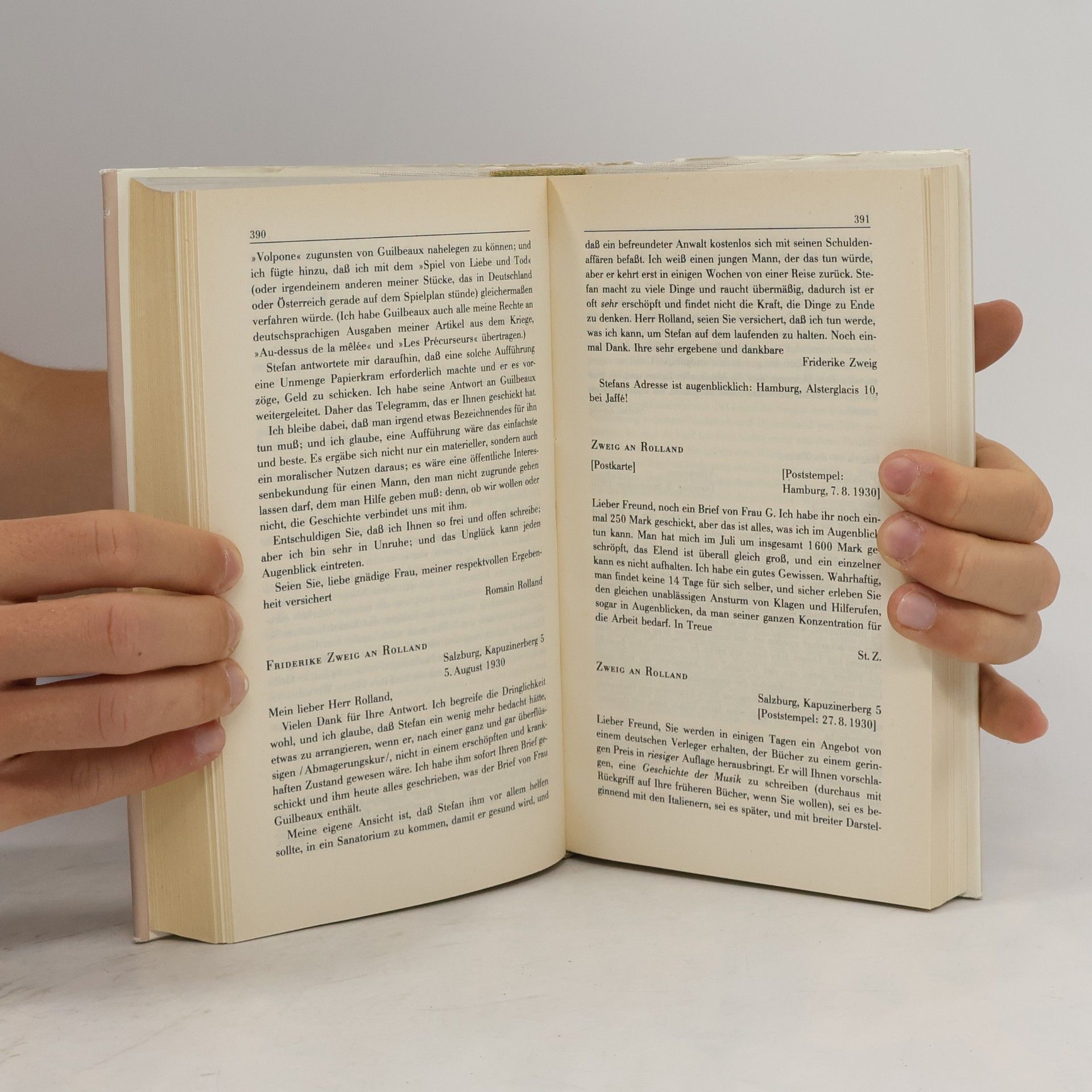 Romain Rolland Briefwechsel 1910-1940. Zweiter Band