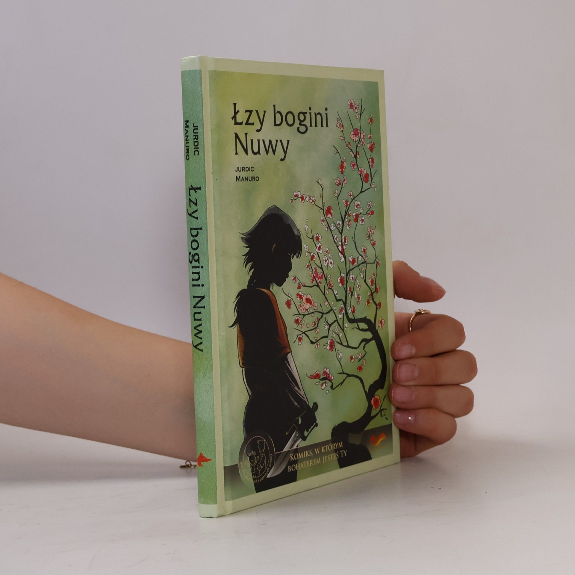 Julia Chimiak Łzy bogini Nuwy Komiksy paragrafowe