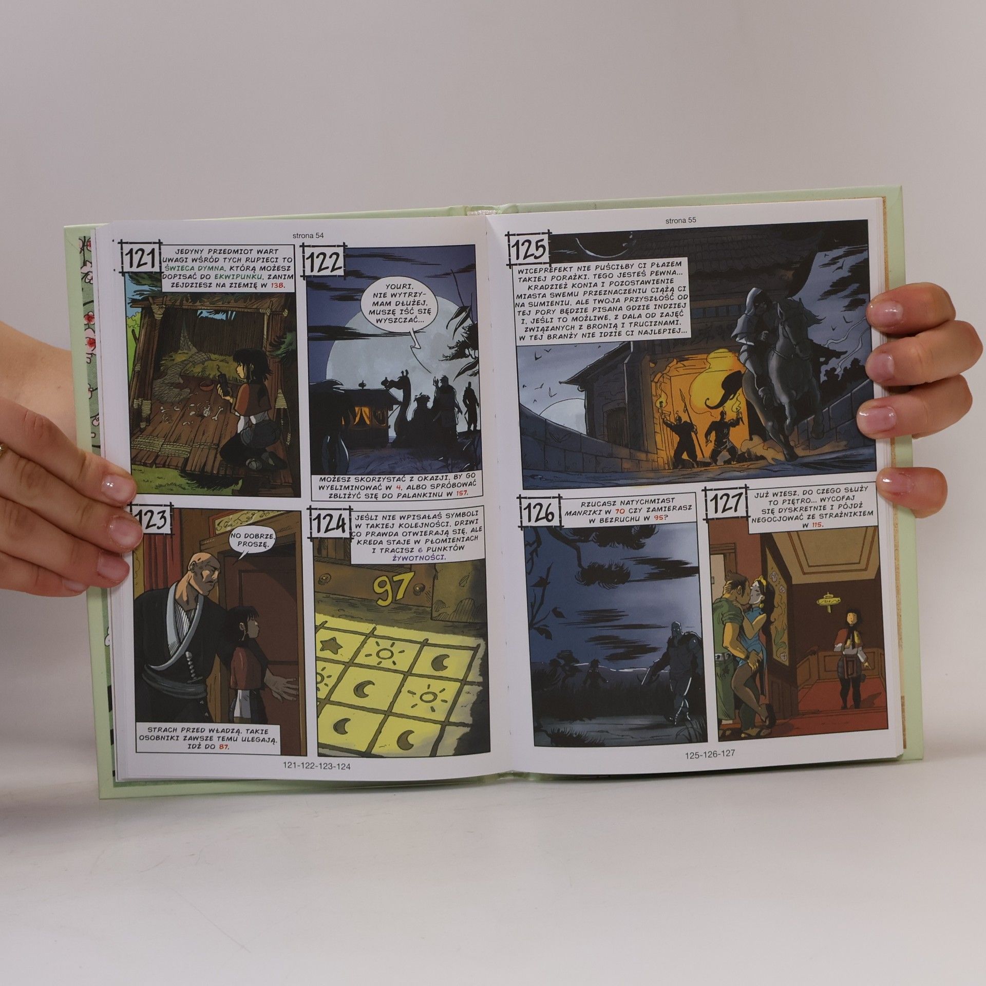 Benjamin Jurdic Łzy bogini Nuwy Komiksy paragrafowe