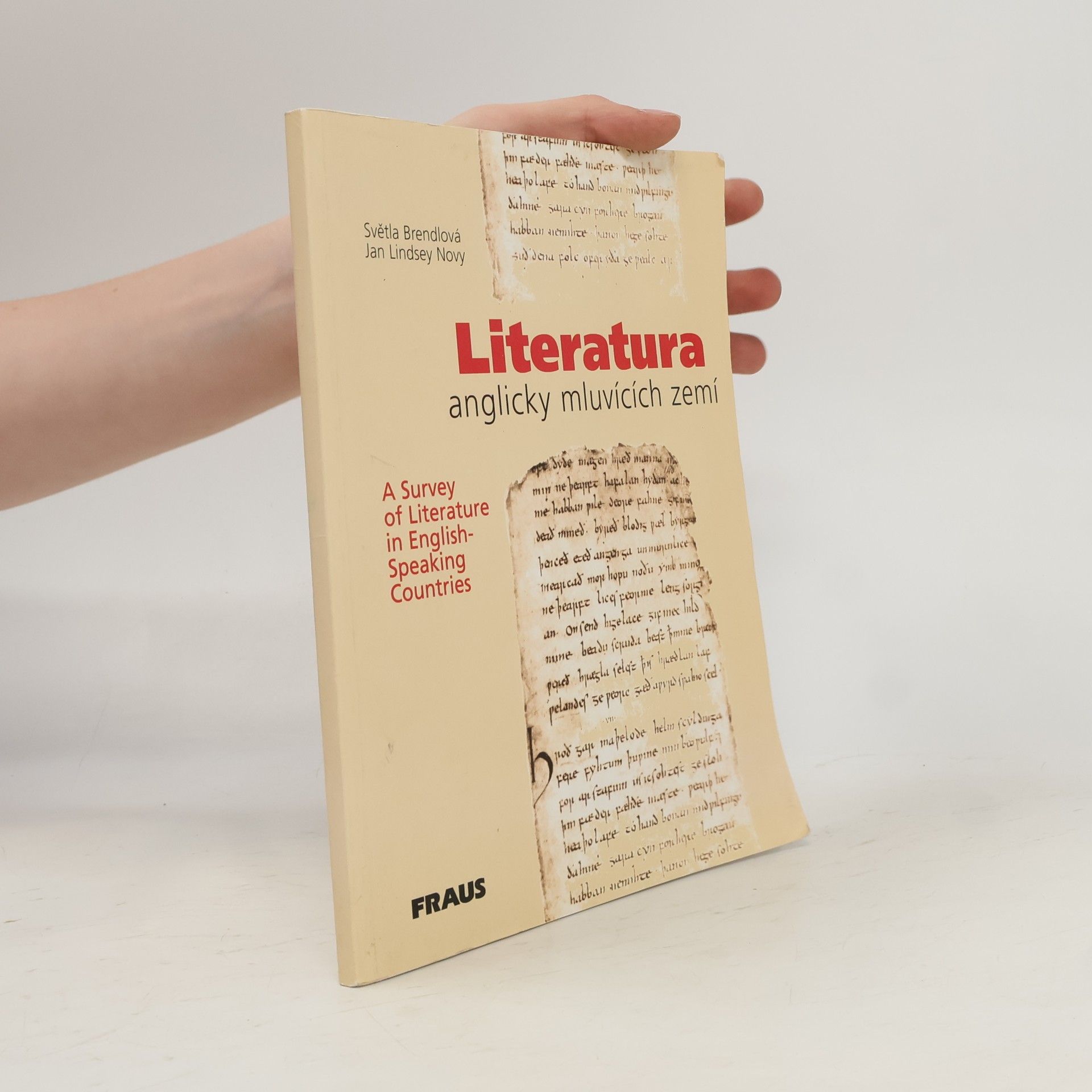 Jan Lindsey Novy Literatura anglicky mluvících zemí. A survey of Literature in English-Speaking Countries