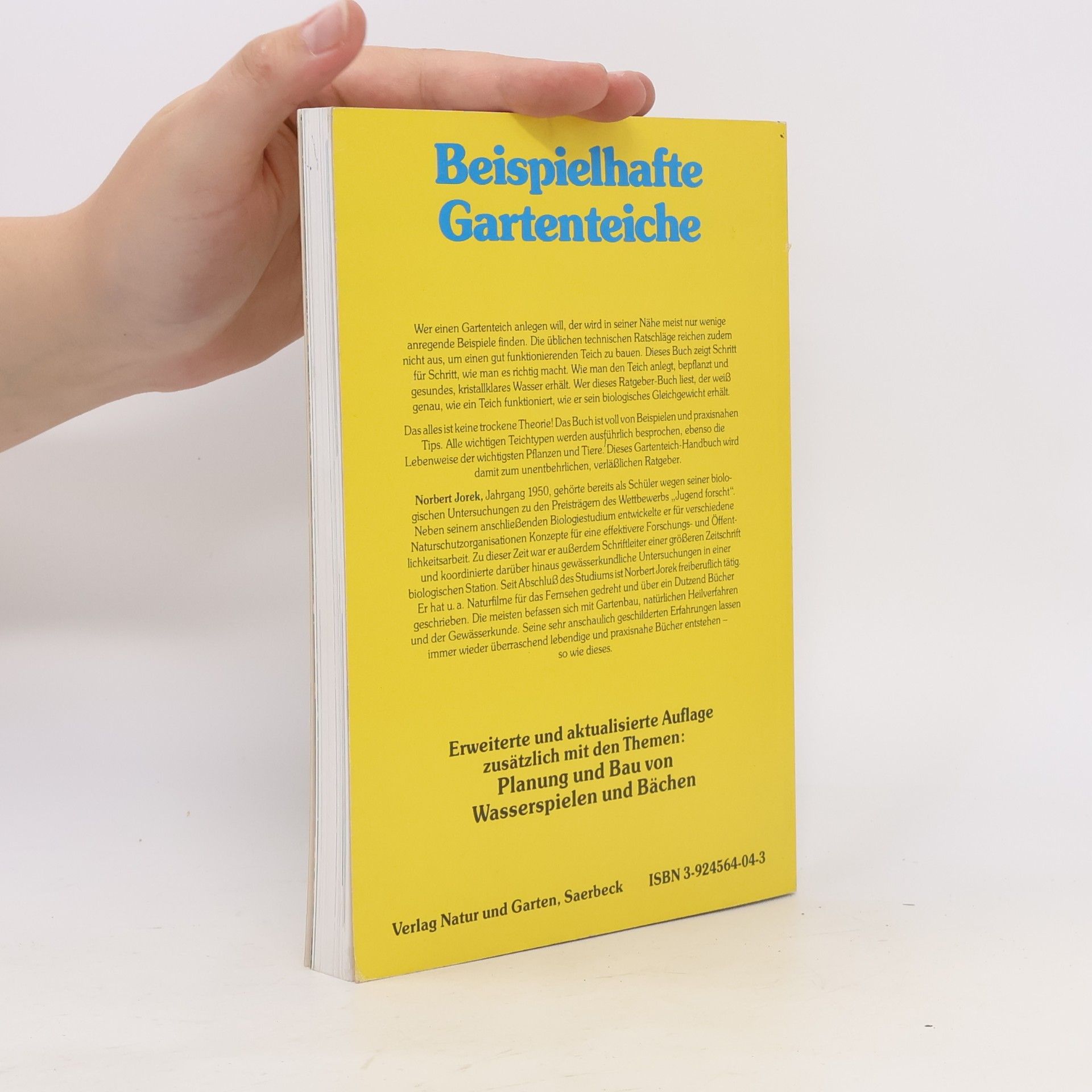 Norbert Jorek Beispielhafte Gartenteiche