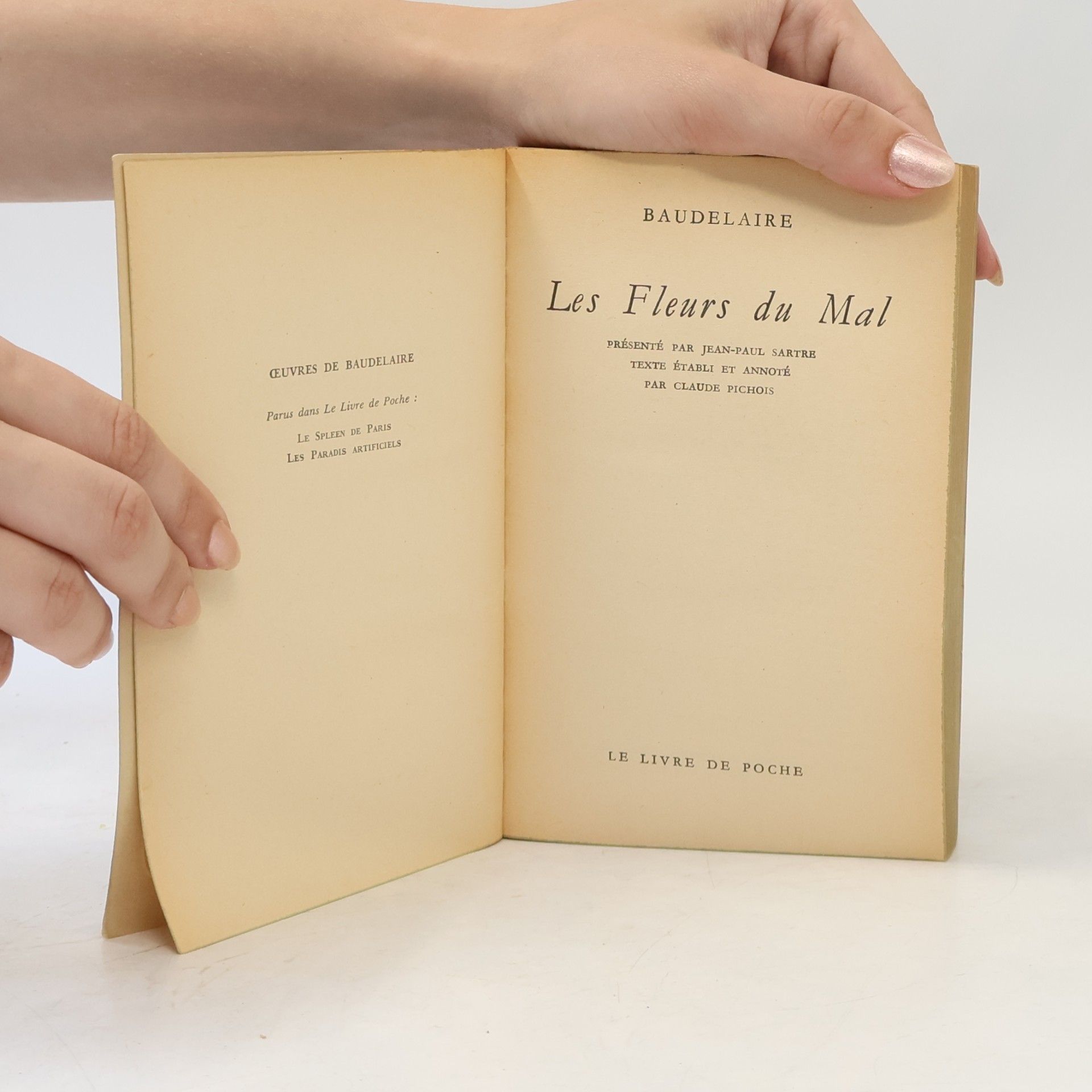 Charles Baudelaire Les fleurs du mal