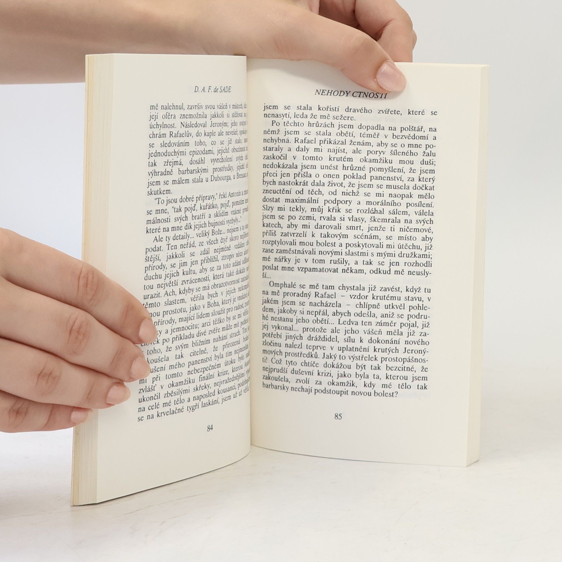 Donatien Alphonse François de Sade Nehody ctnosti. se studií Maurice Heineho