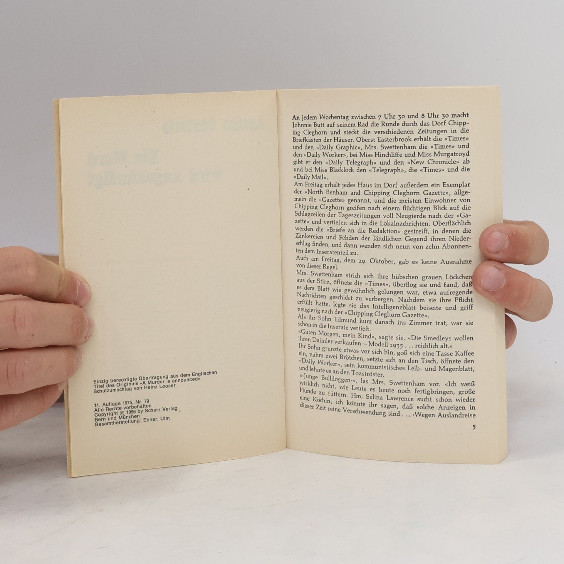 Agatha Christie Ein Mord wird angekündigt
