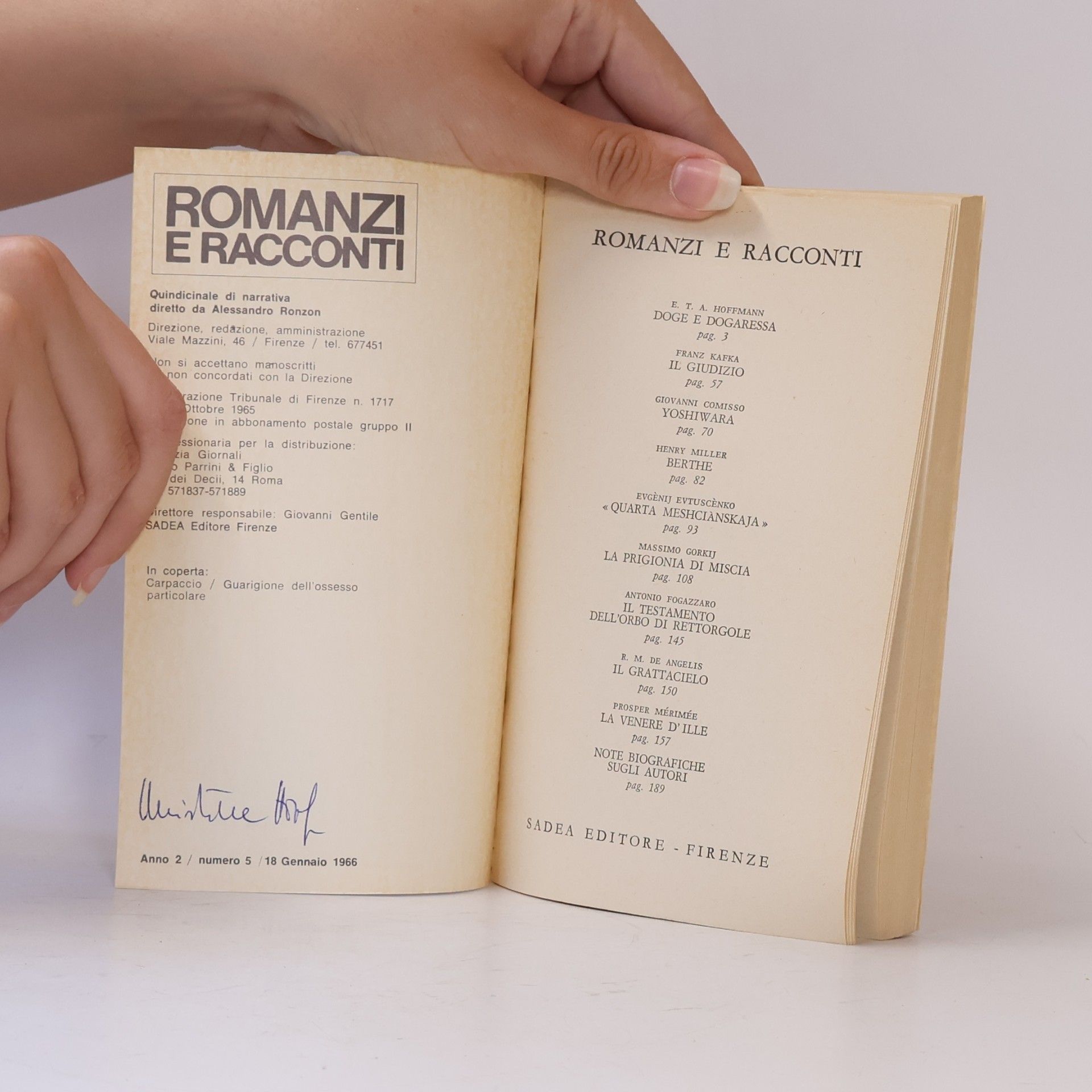 Autorenkollektiv Romanzi e racconti 5
