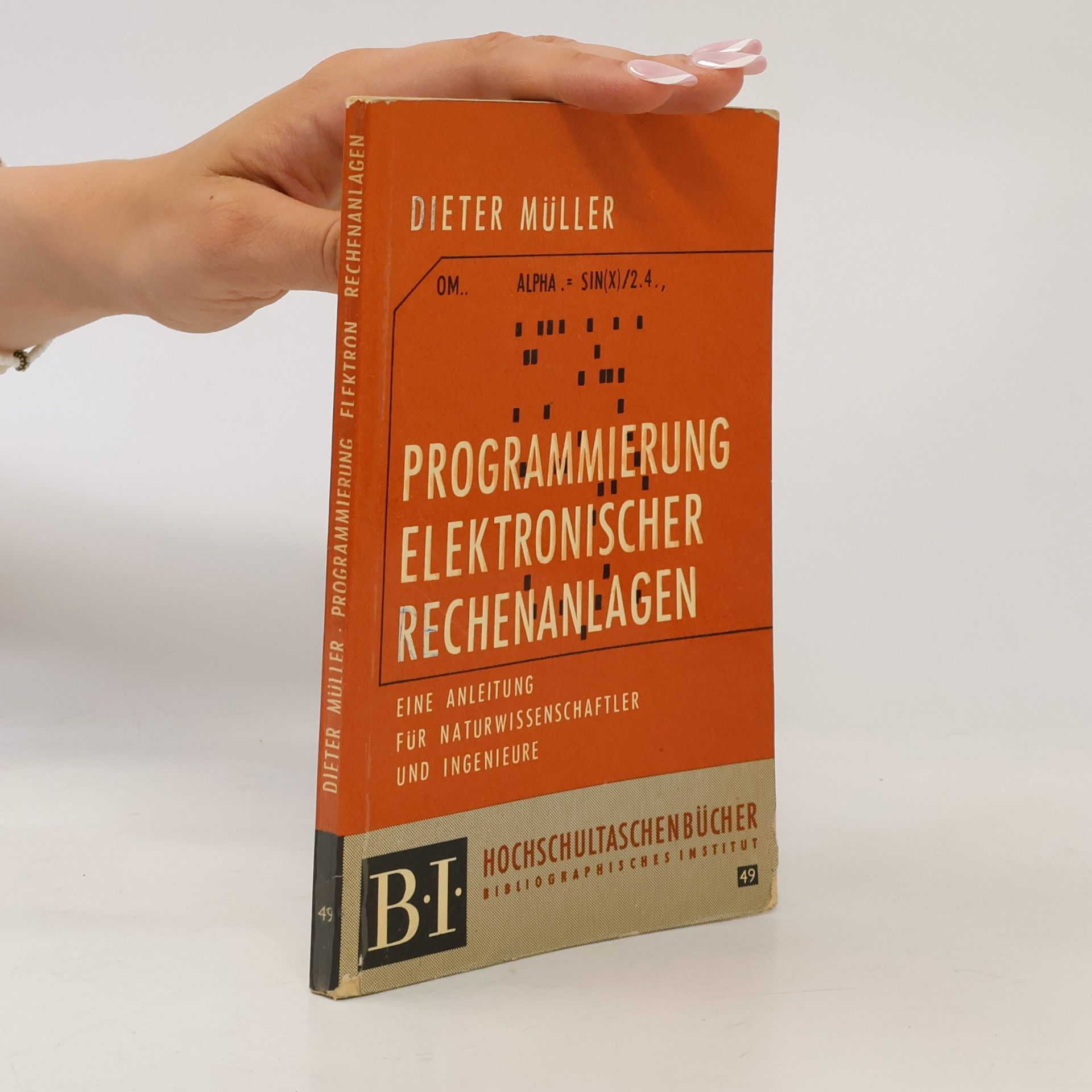 Dieter Mueller Programmierung elektronischer Rechenanlagen