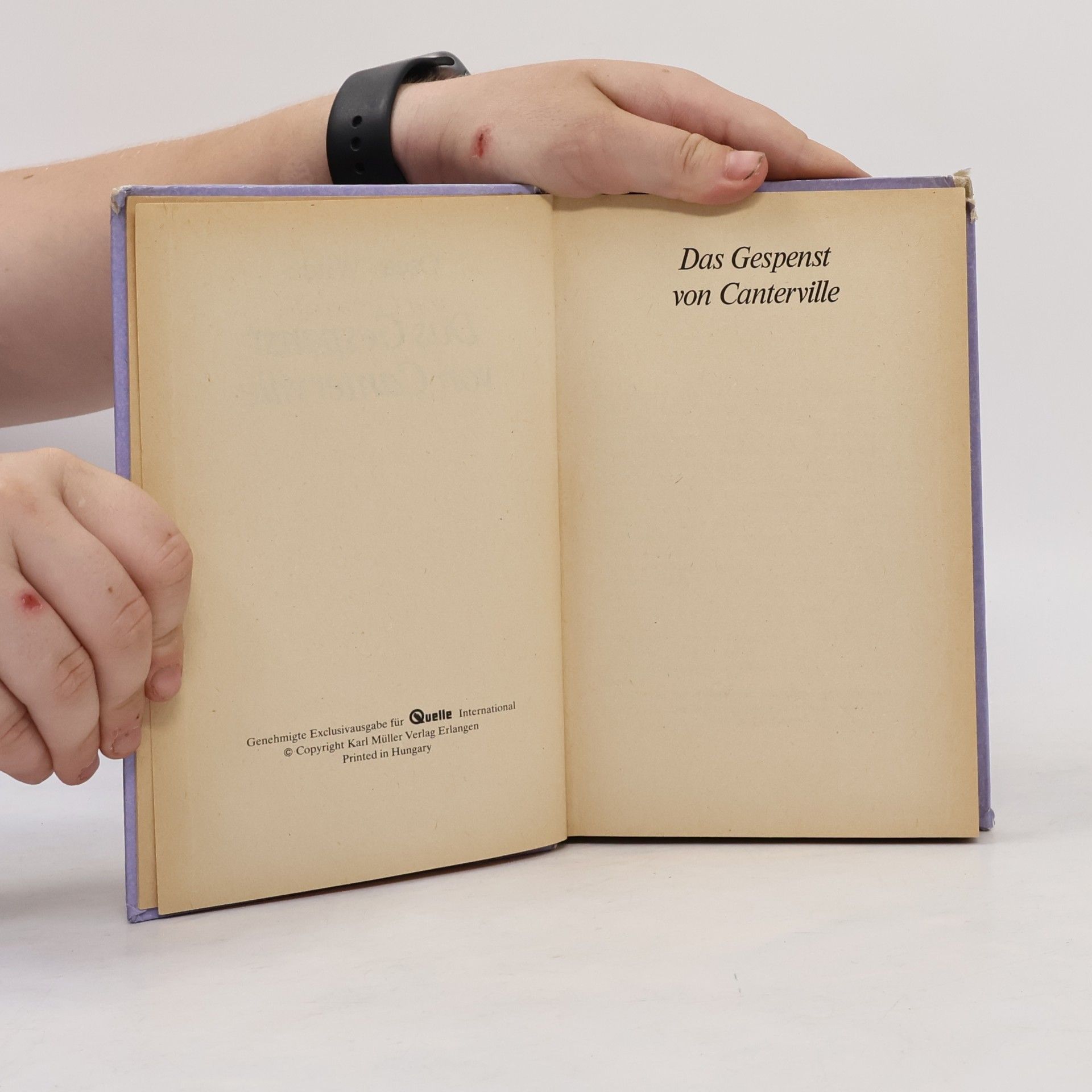 Oscar Wilde Das Gespenst von Canterville