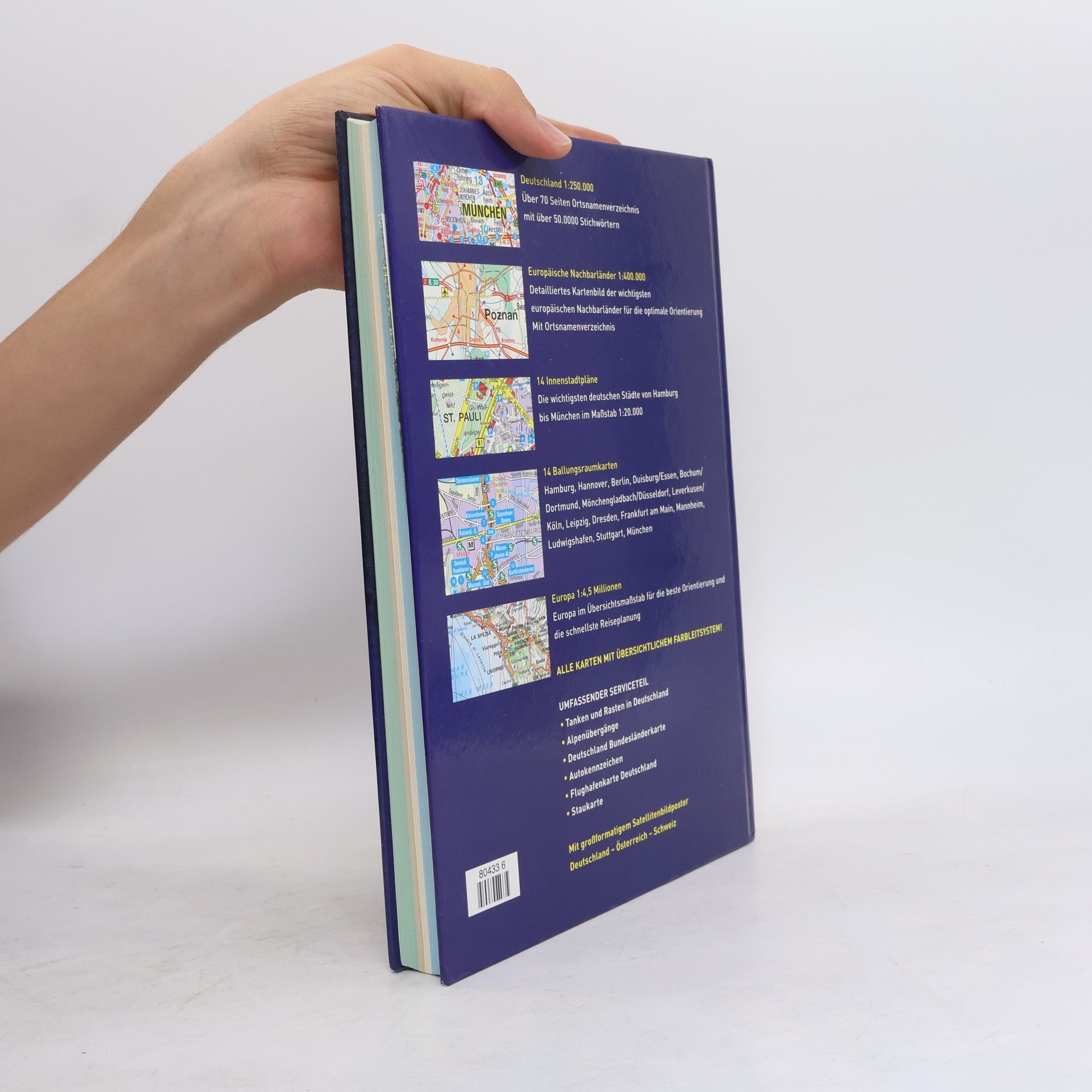 Autorenkollektiv Der grosse Autoatlas Deutschland und Europa 2008/2009