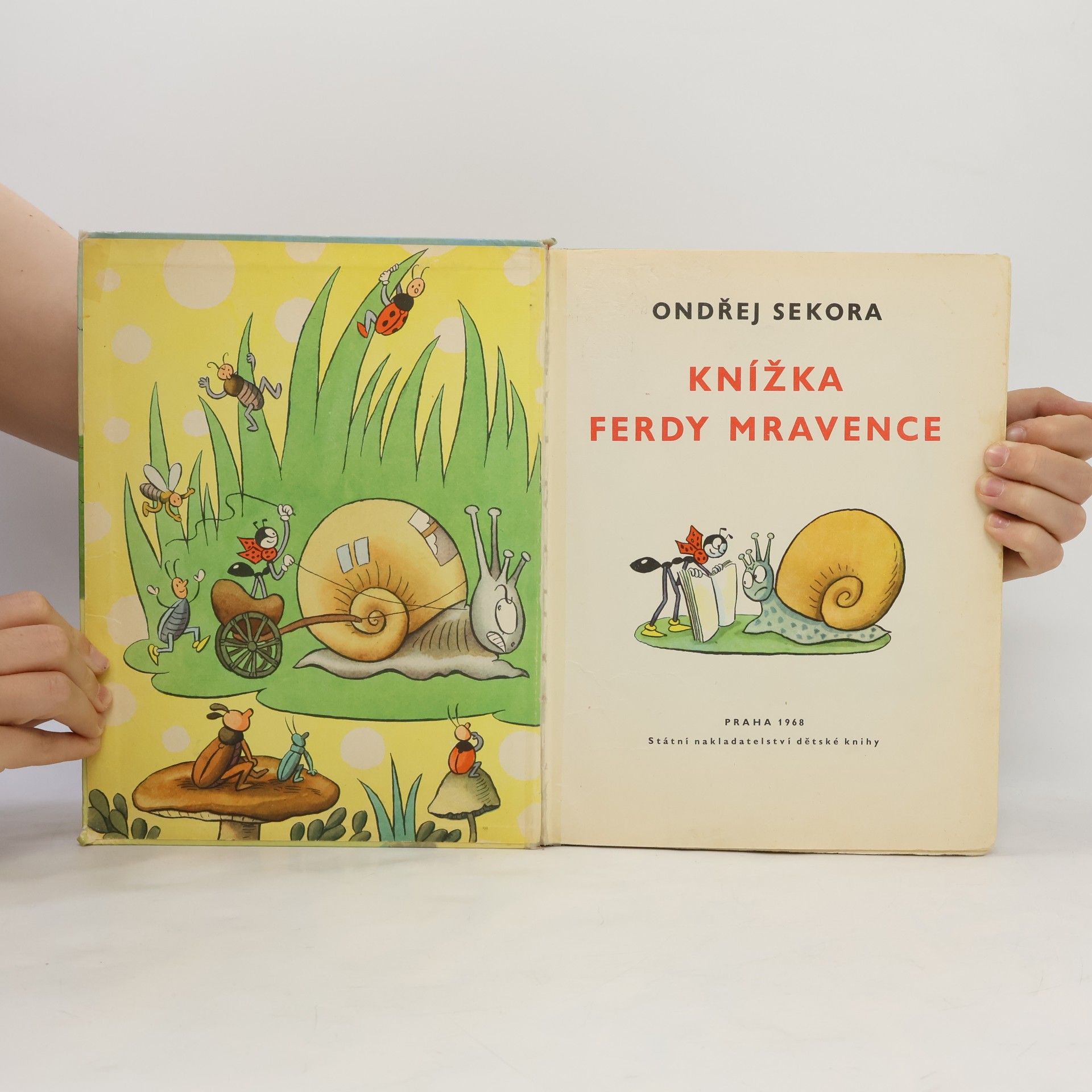Ondřej Sekora Knížka Ferdy Mravence